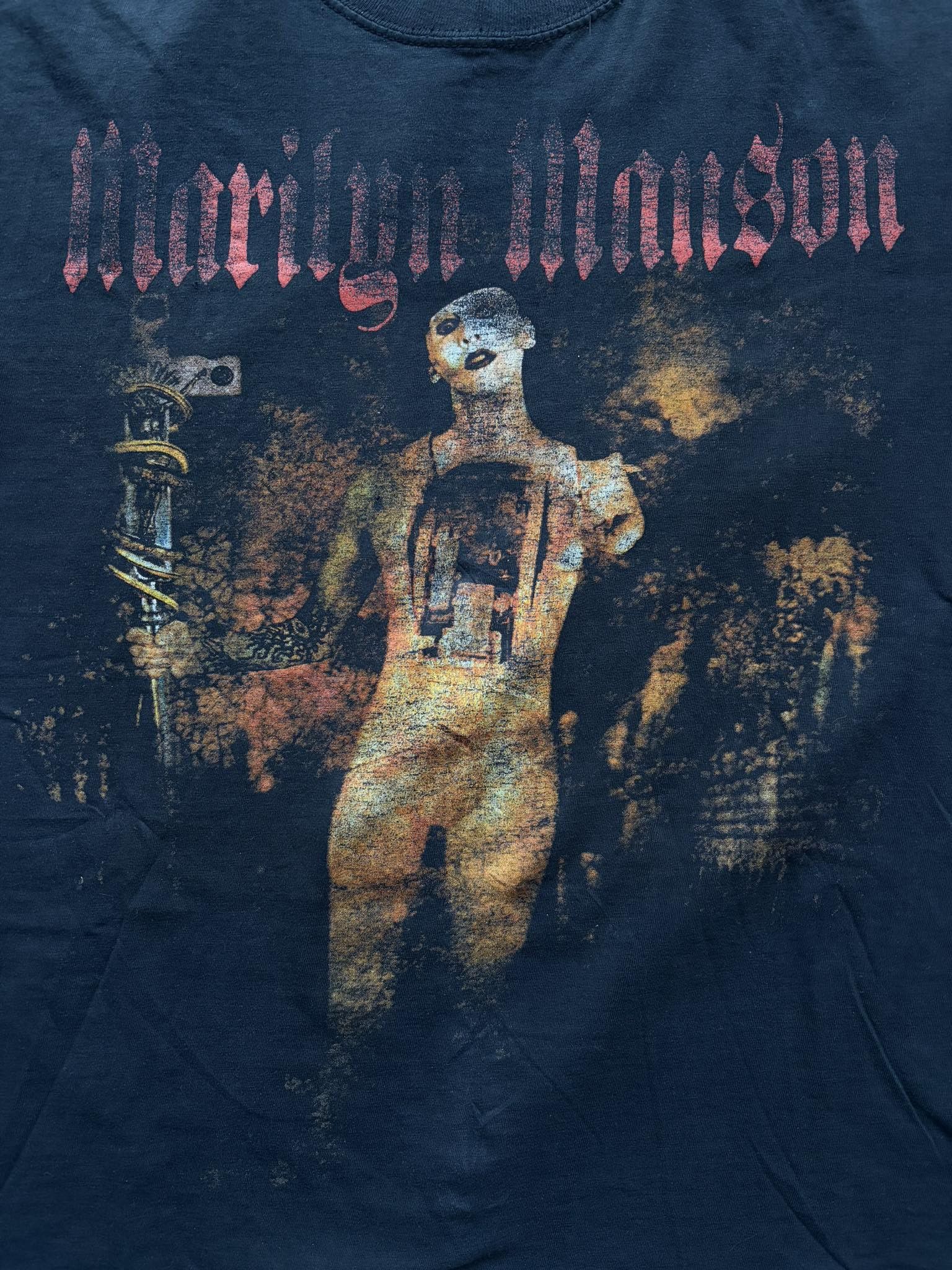 Band Tees Marilyn Manson antichrist holy wood era 90's Size US M / EU 48-50 / 2 - 4 Thumbnail