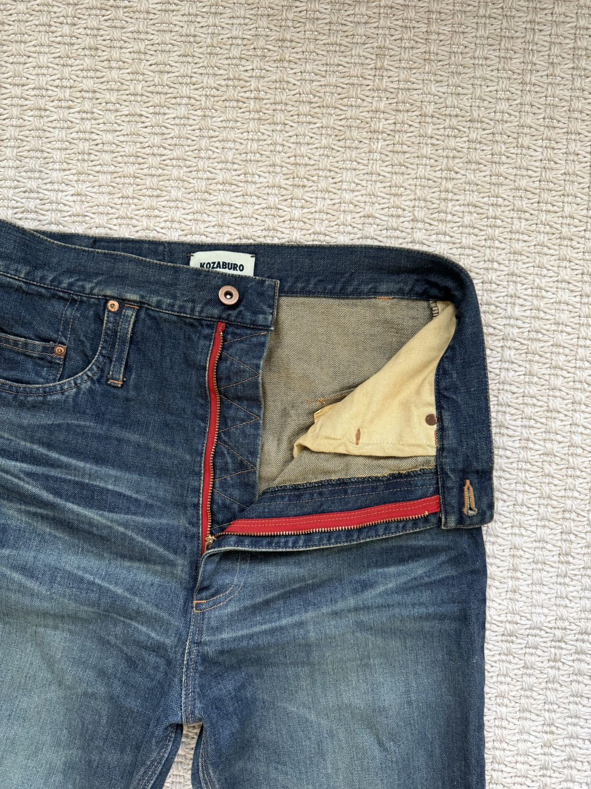 KOZABURO 3D Bootcut Jeans - Washed Indigo Size US 29 - 4 Thumbnail