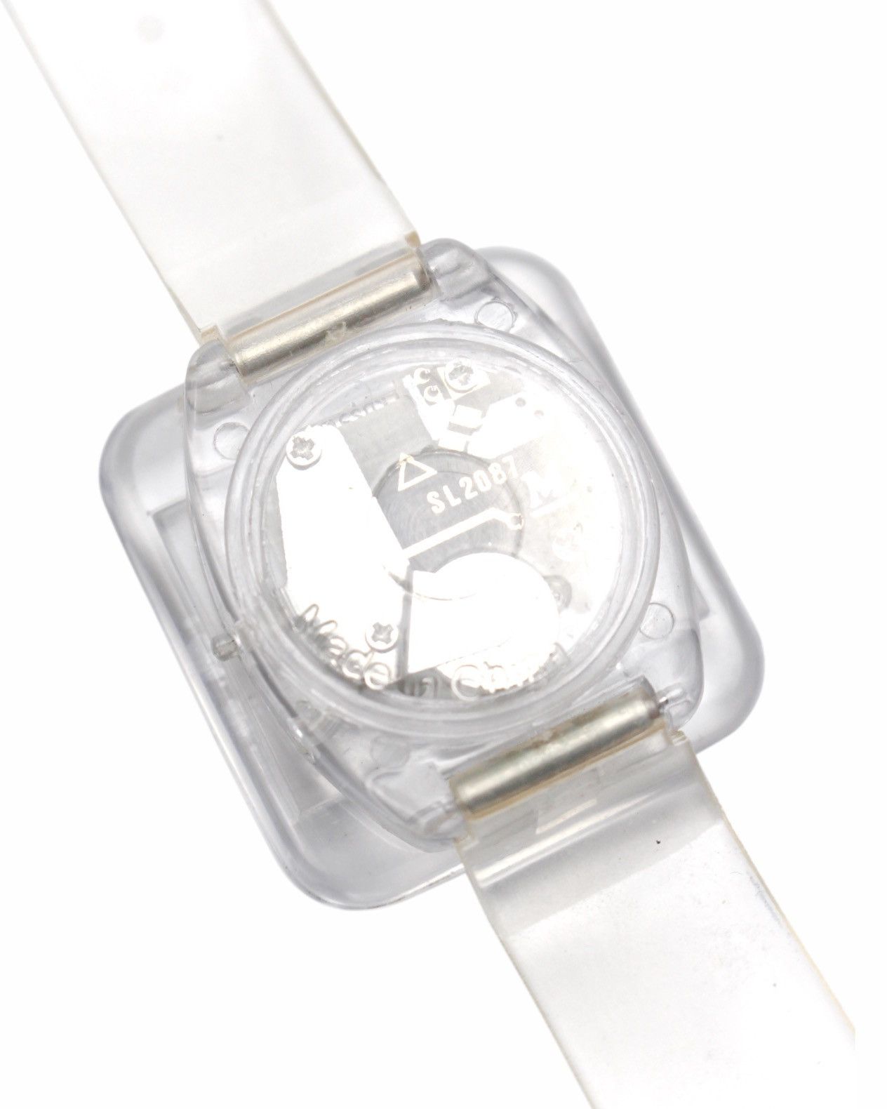 Hysteric Glamour 2000S “PRINT SEAL WATCH” CLEAR DIGITAL WATCH Size ONE SIZE - 6 Thumbnail