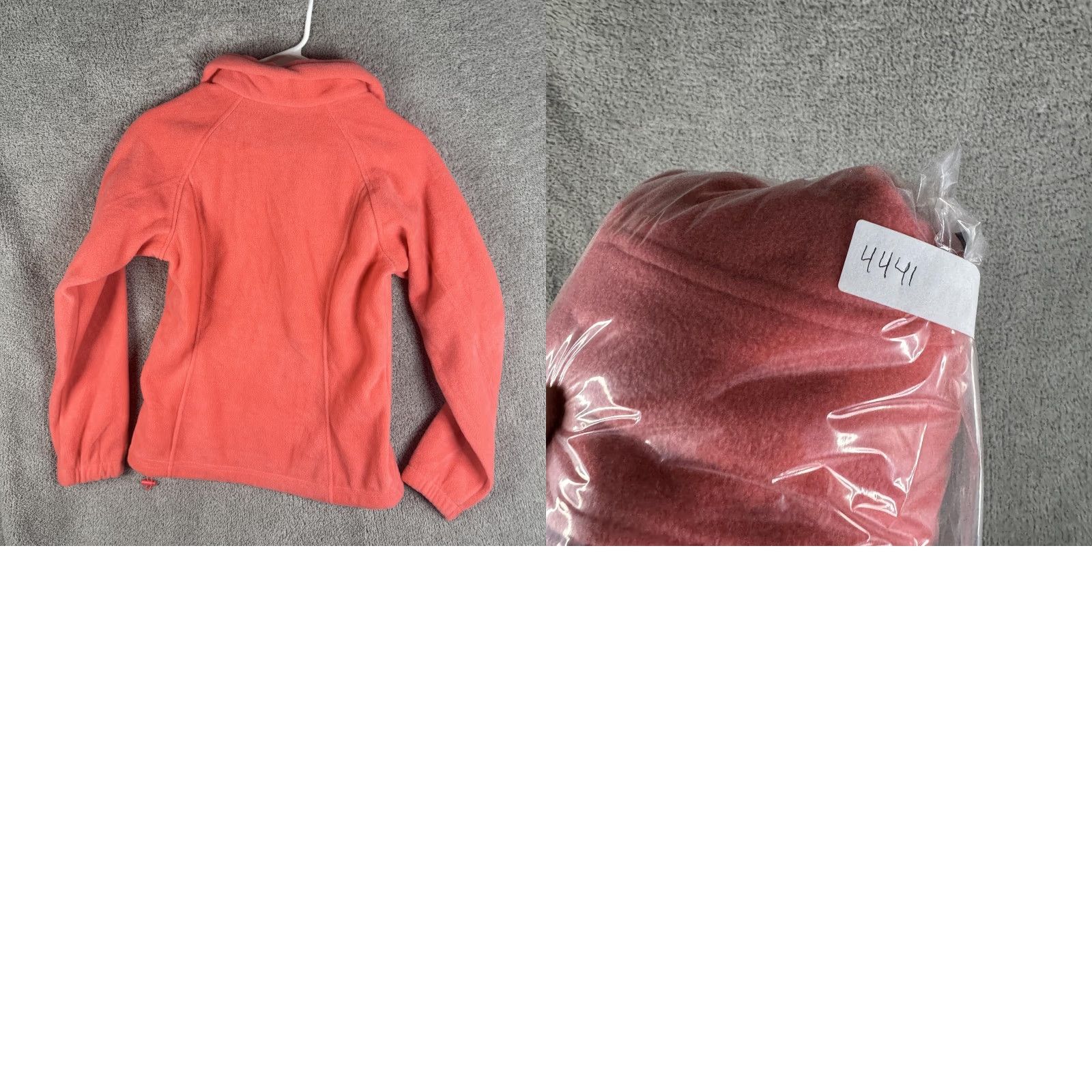 Pinko Columbia Womens Fleece Jacket XS Pink Benton Springs Full Zip Pockets Outdoor Size XS / US 0-2 / IT 36-38 - 10 Thumbnail
