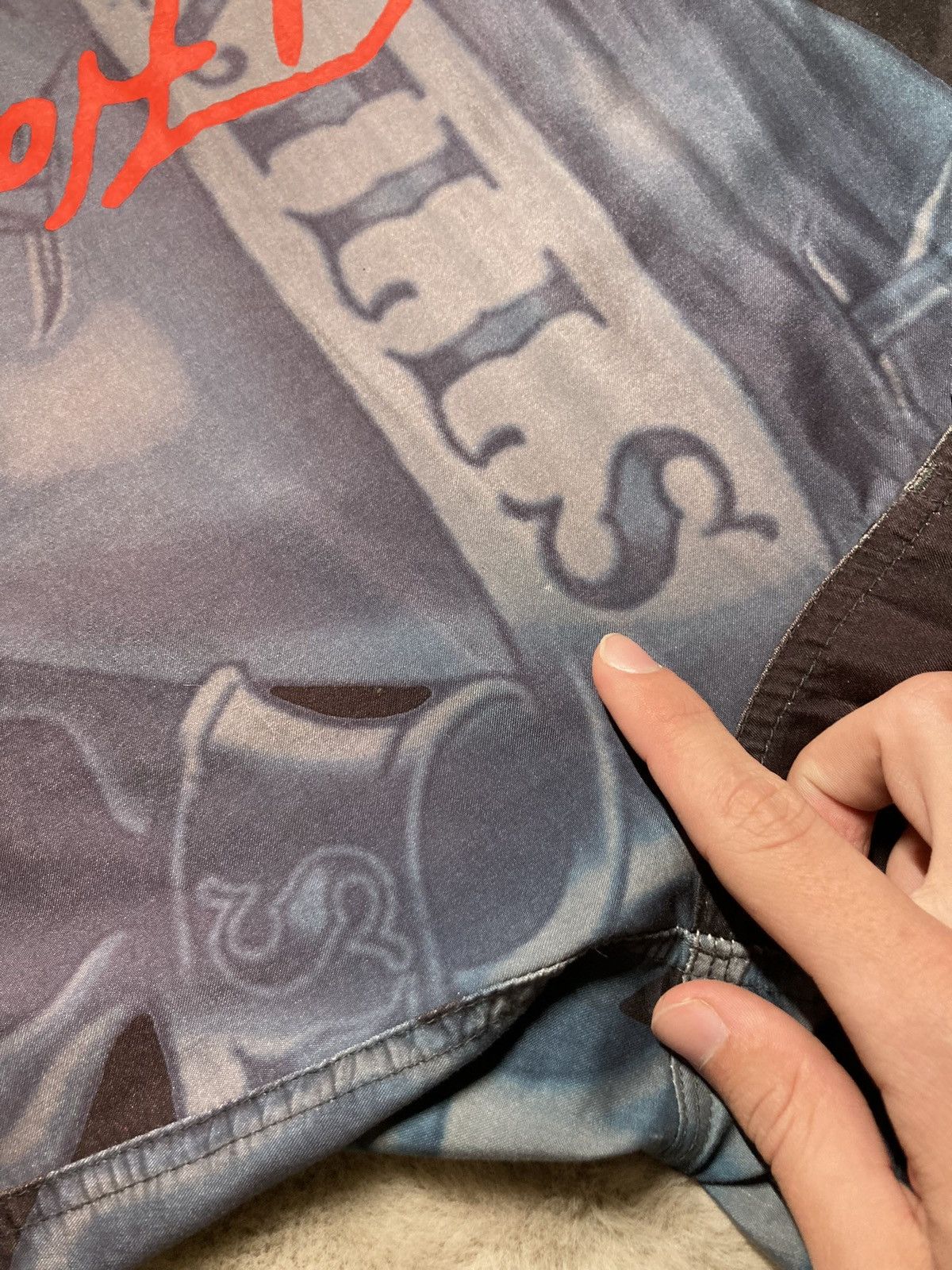Christian Audigier × Ed Hardy × Vintage ⛩️ Ed Hardy by Christian Audigier Shorts Skull skeleton surf Size US 32 / EU 48 - 9 Thumbnail