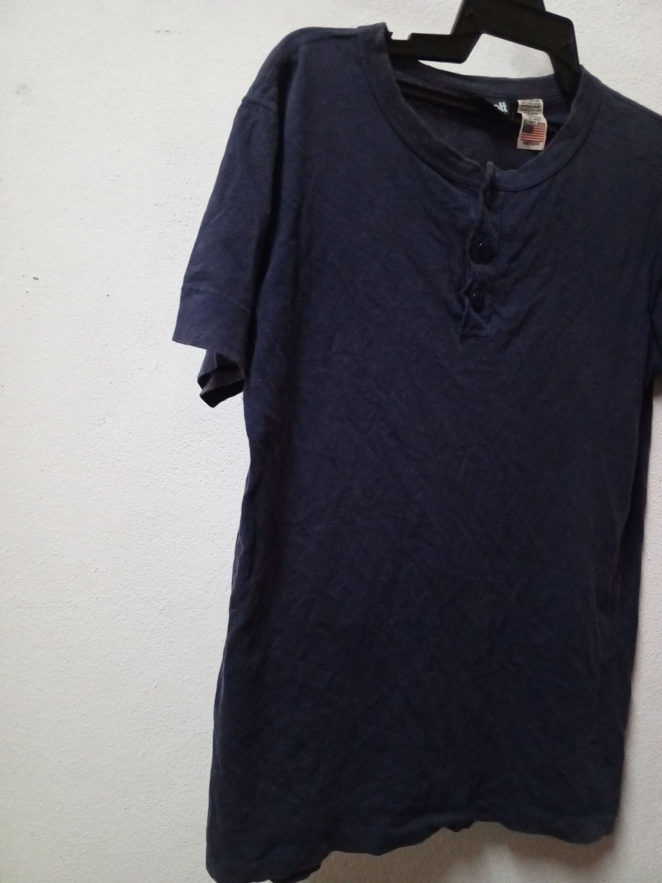 Schott VTG SCHOTT PLAIN TSHIRT 3BUTTON Size US M / EU 48-50 / 2 - 2 Thumbnail