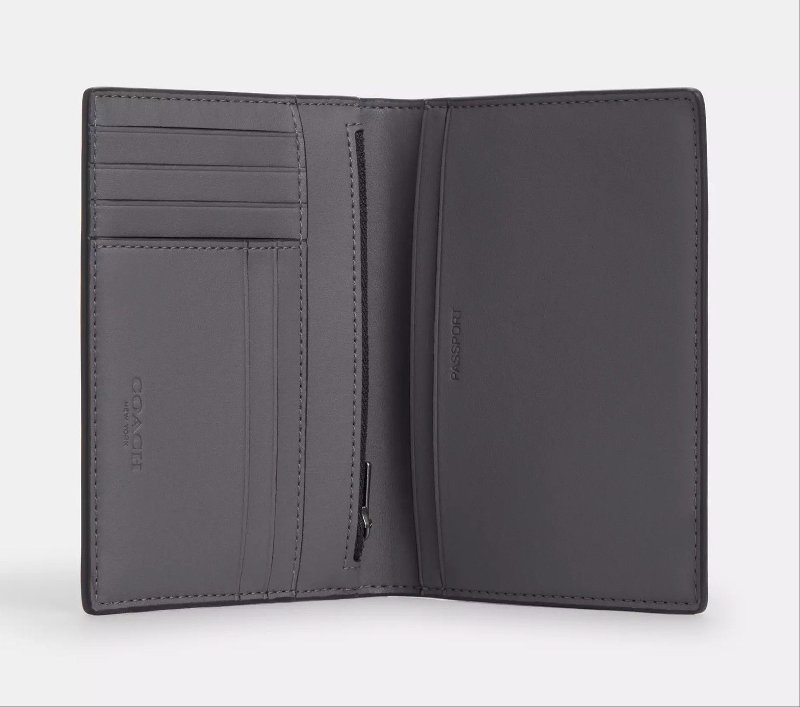 Coach Passport Card Case In Signature Canvas With Patches CCF34 Size ONE SIZE - 7 Thumbnail