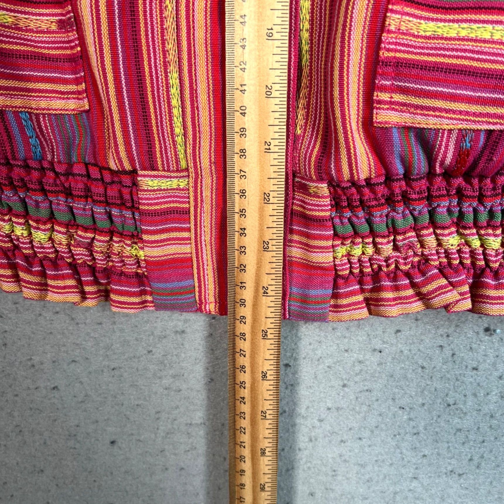 Anthropologie VINTAGE Anthropologie Womens XS Striped Sleeveless Utility Vest Size XS / US 0-2 / IT 36-38 - 5 Thumbnail