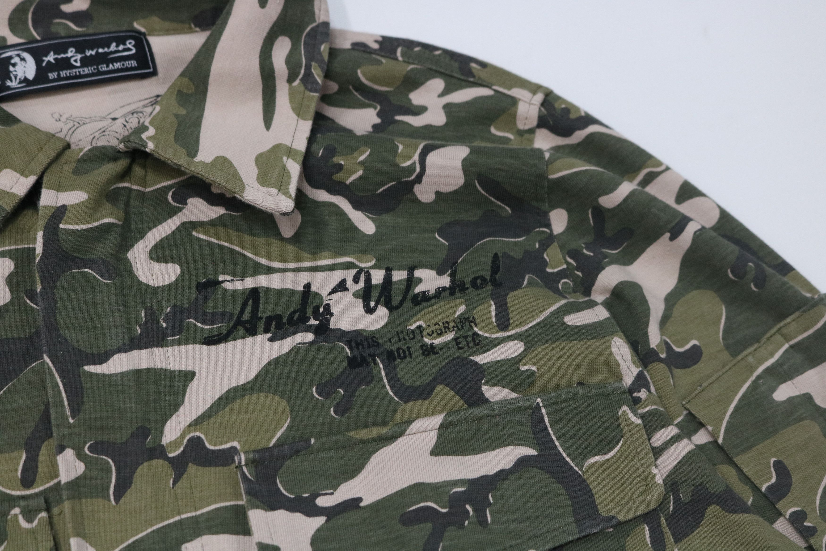 Hysteric Glamour HYSTERIC GLAMOUR x Andy Warhol “The Last Supper” Zip Shirt Size ONE SIZE - 9 Thumbnail