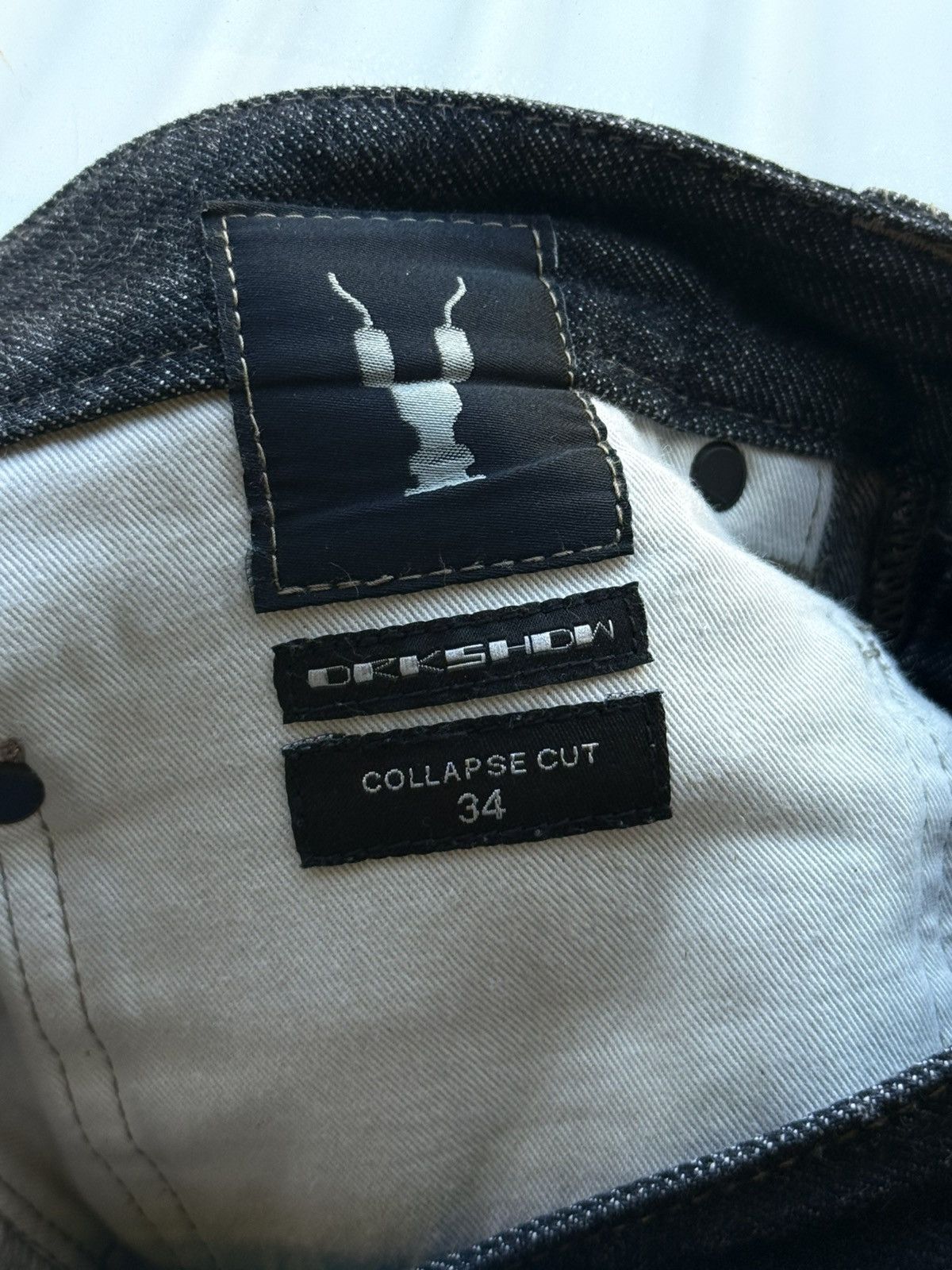 Rick Owens Rick Owens Collapse Cut Jeans Size US 34 / EU 50 - 7 Thumbnail