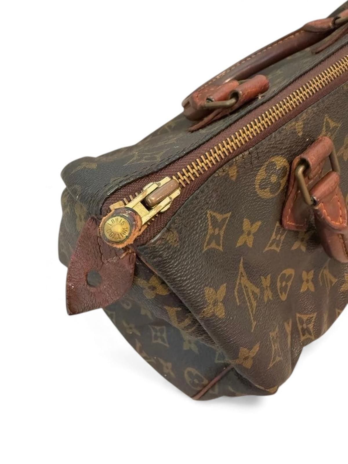Louis Vuitton Louis Vuitton - Vintage Monogram Canvas Speedy 25 Handbag Size ONE SIZE - 3 Thumbnail