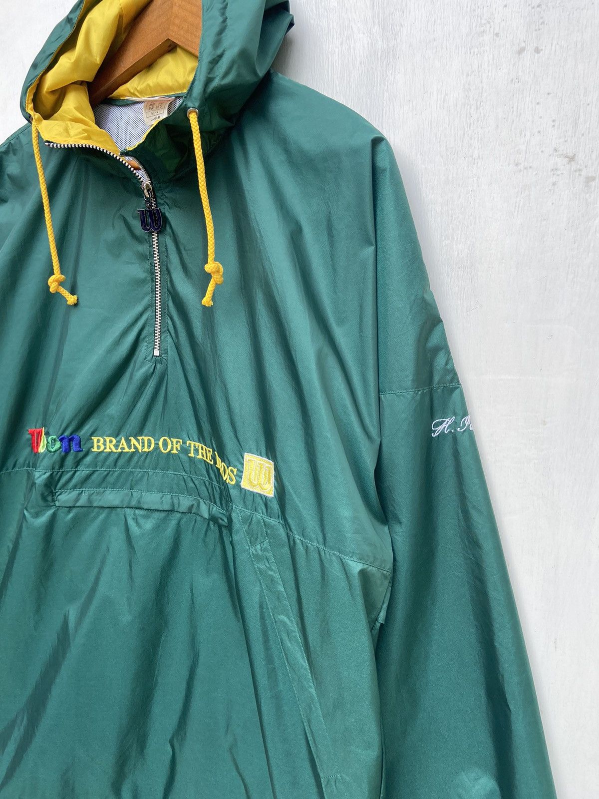 Wilson Vintage 90s Vintage Wilson windbreaker jacket anorak Size US M / EU 48-50 / 2 - 5 Thumbnail