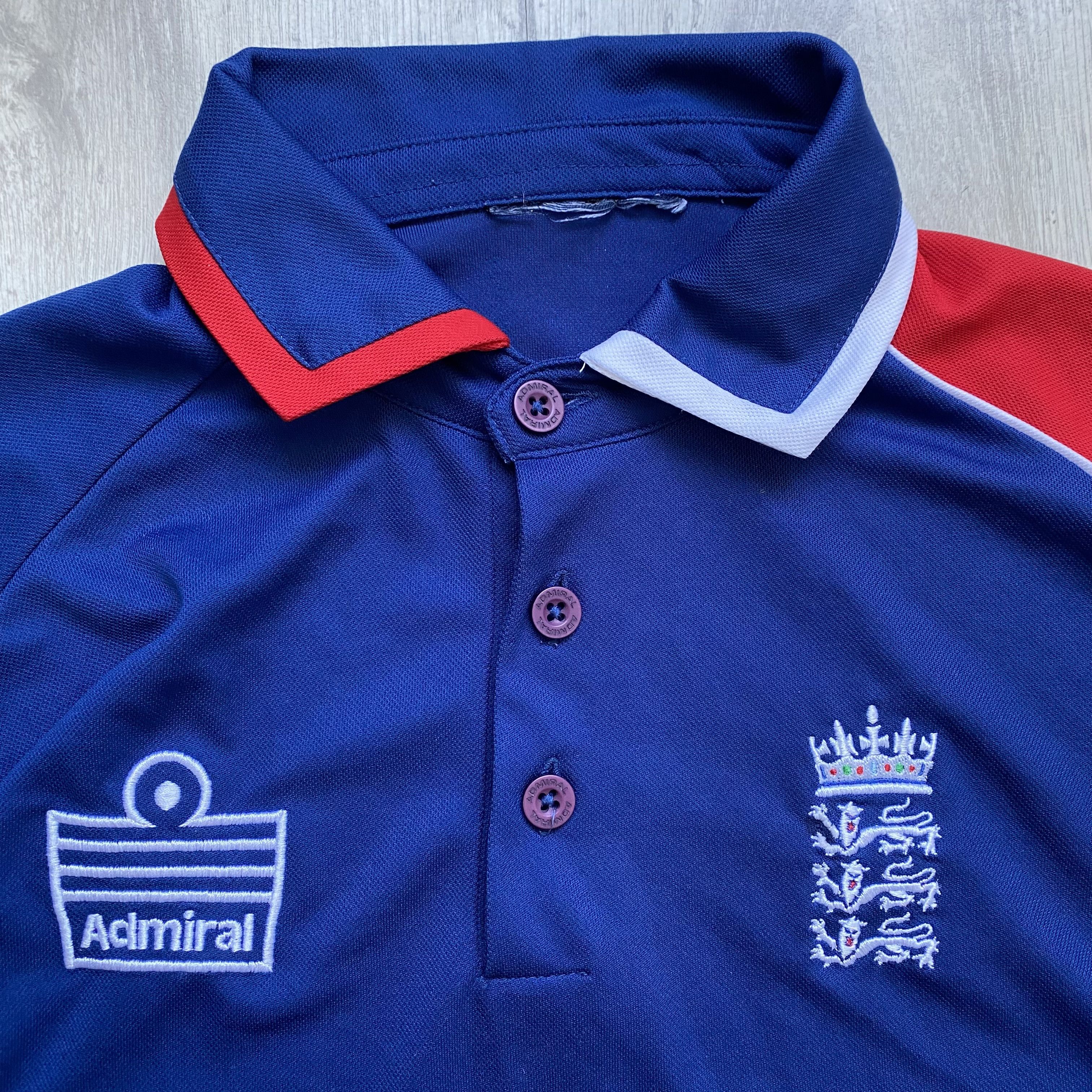 Nike Vintage Admiral England Jersey Vodafone Rugby Football Size US XL / EU 56 / 4 - 7 Thumbnail