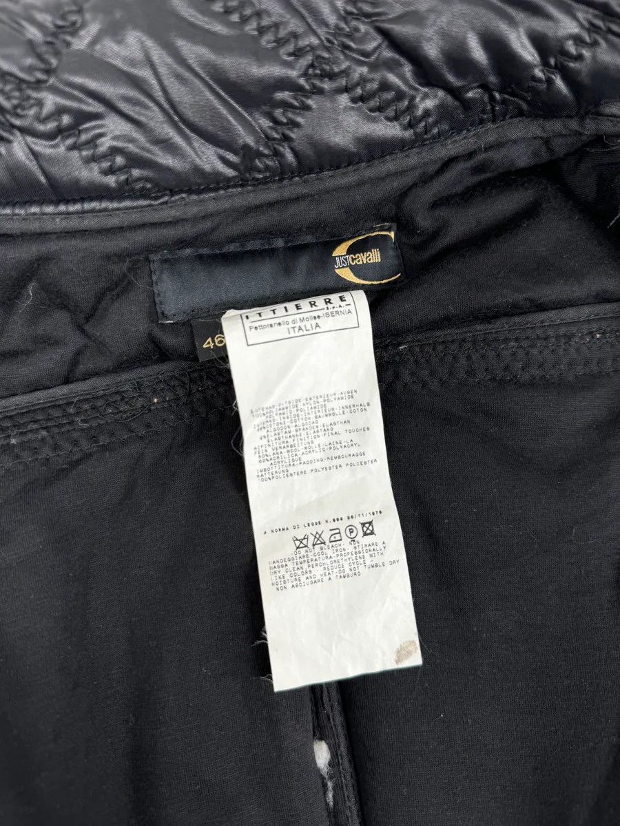 Roberto Cavalli AW2005 Cavalli Black Utility Cargo British Puffer Jacket Size S / US 4 / IT 40 - 9 Thumbnail