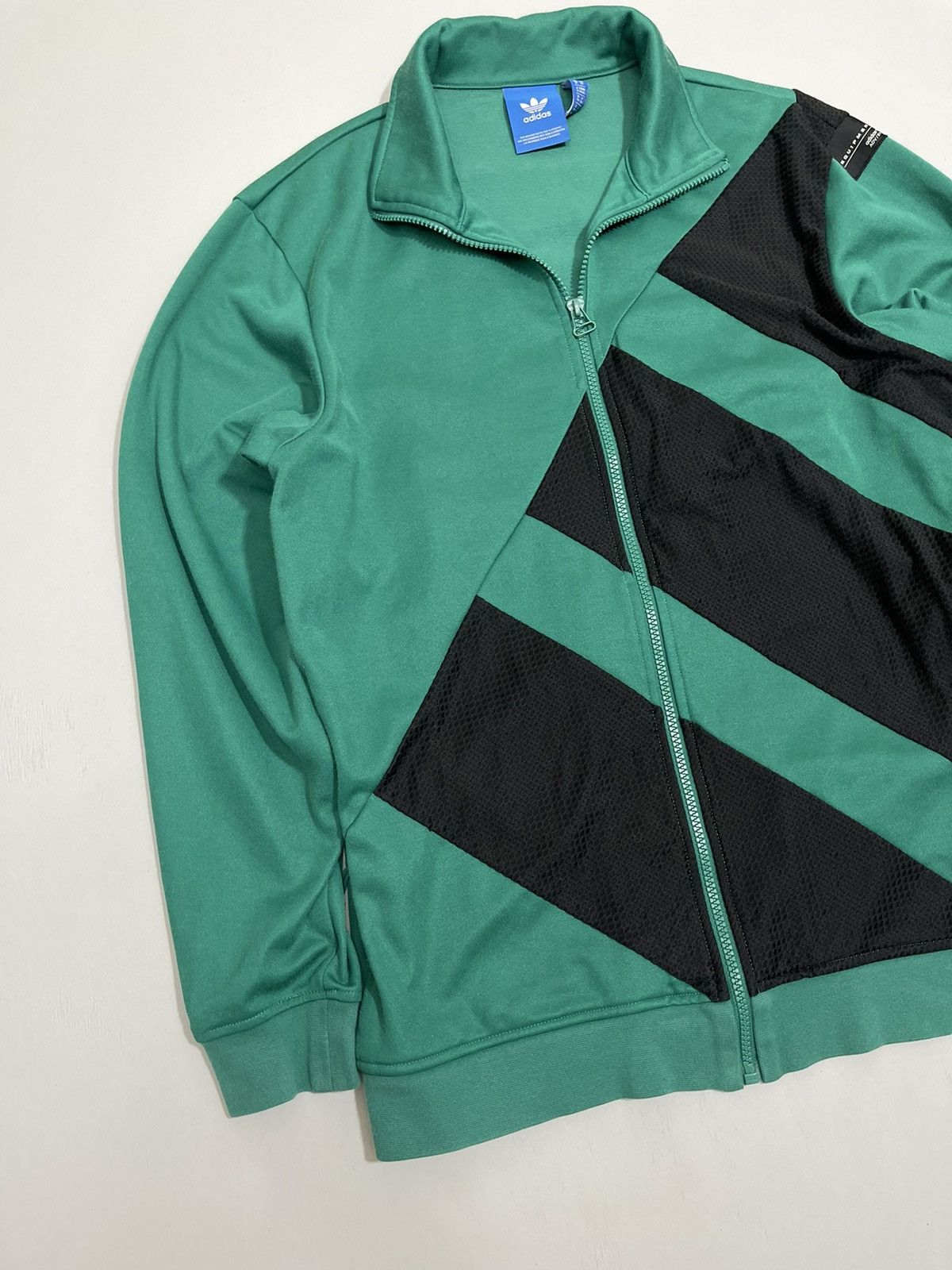 Adidas Adidas Equipment Big Logo Zip Sweatshirt Jacket Gorpcore Size US M / EU 48-50 / 2 - 2 Thumbnail