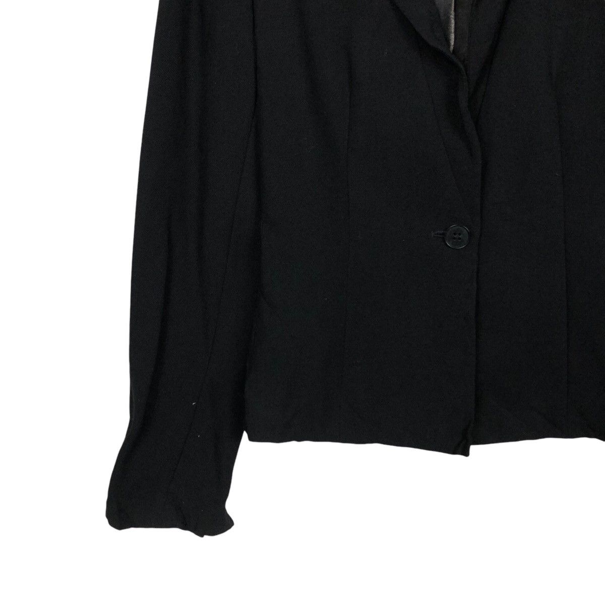 Emporio Armani 📌Vintage Cropped Biker Jacket Emprio Armani Made in Italy Size US M / EU 48-50 / 2 - 5 Thumbnail