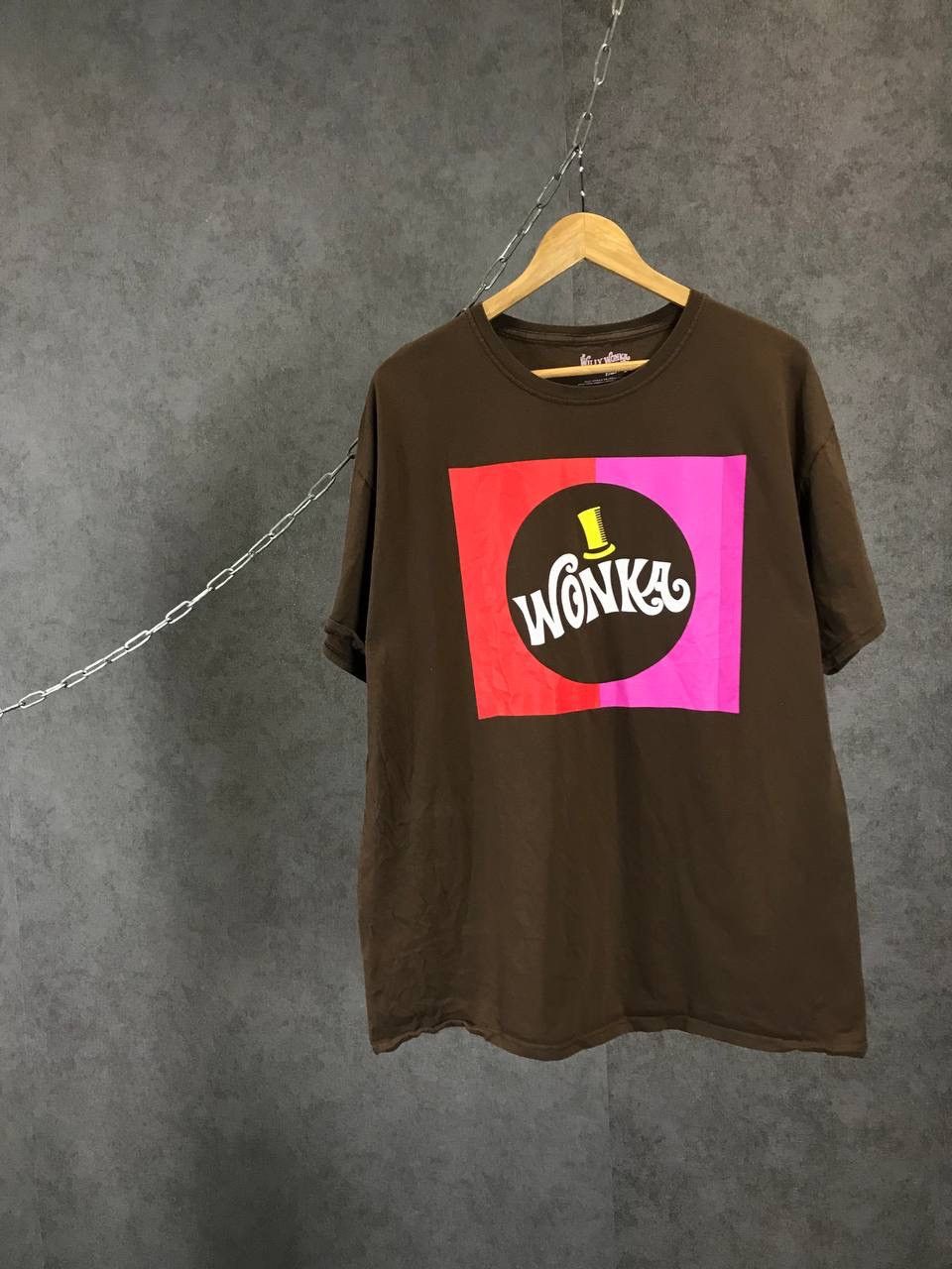 Vintage Willy Wonka movie tee Size US XL / EU 56 / 4 - 1 Thumbnail
