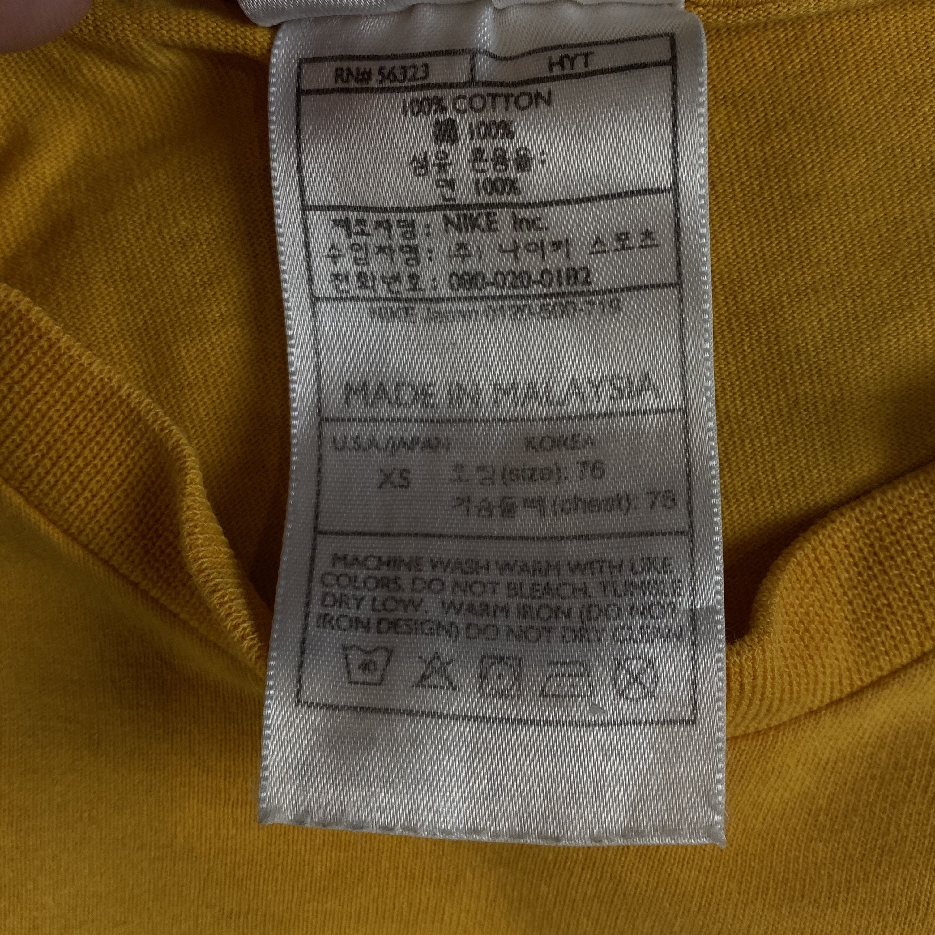 Nike × Vintage Womens Vintage T-Shirts Nike Size XS Cotton Size XS / US 0-2 / IT 36-38 - 5 Thumbnail