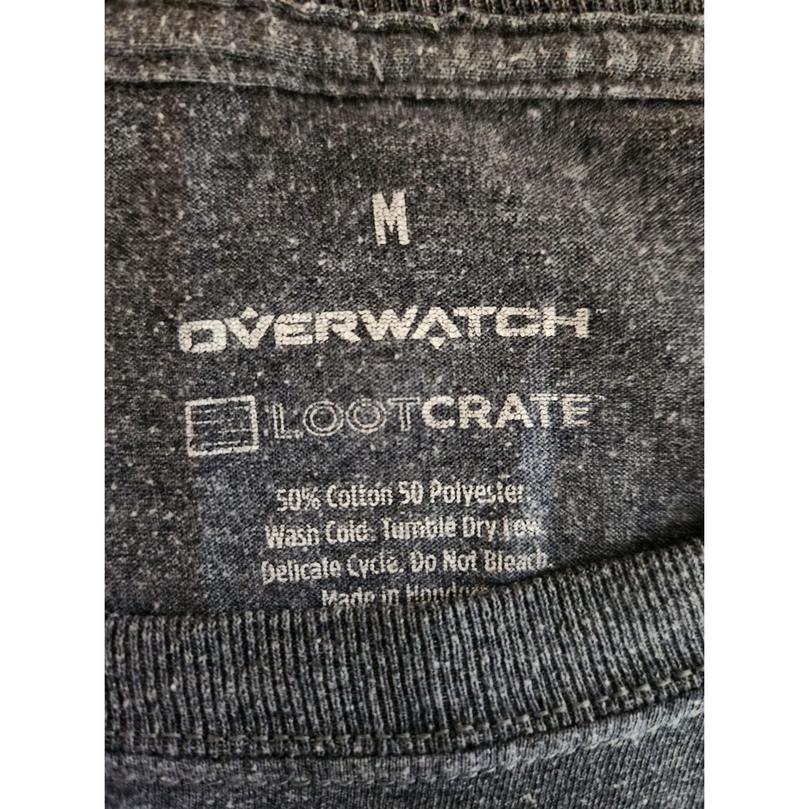 Vintage Overwatch Lootcrate Primal Rage T-shirt M Gray Graphic Short Sleeve Mens Size US M / EU 48-50 / 2 - 2 Thumbnail