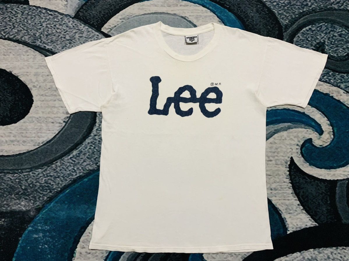 Lee Vintage Lee Big Logo Made In USA Size US XL / EU 56 / 4 - 1 Thumbnail