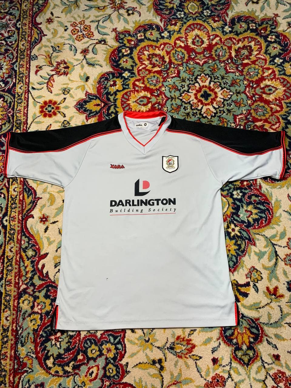 Vintage Darlington 2000 2002 Home Football Soccer Shirt Jersey Size US L / EU 52-54 / 3 - 1 Thumbnail