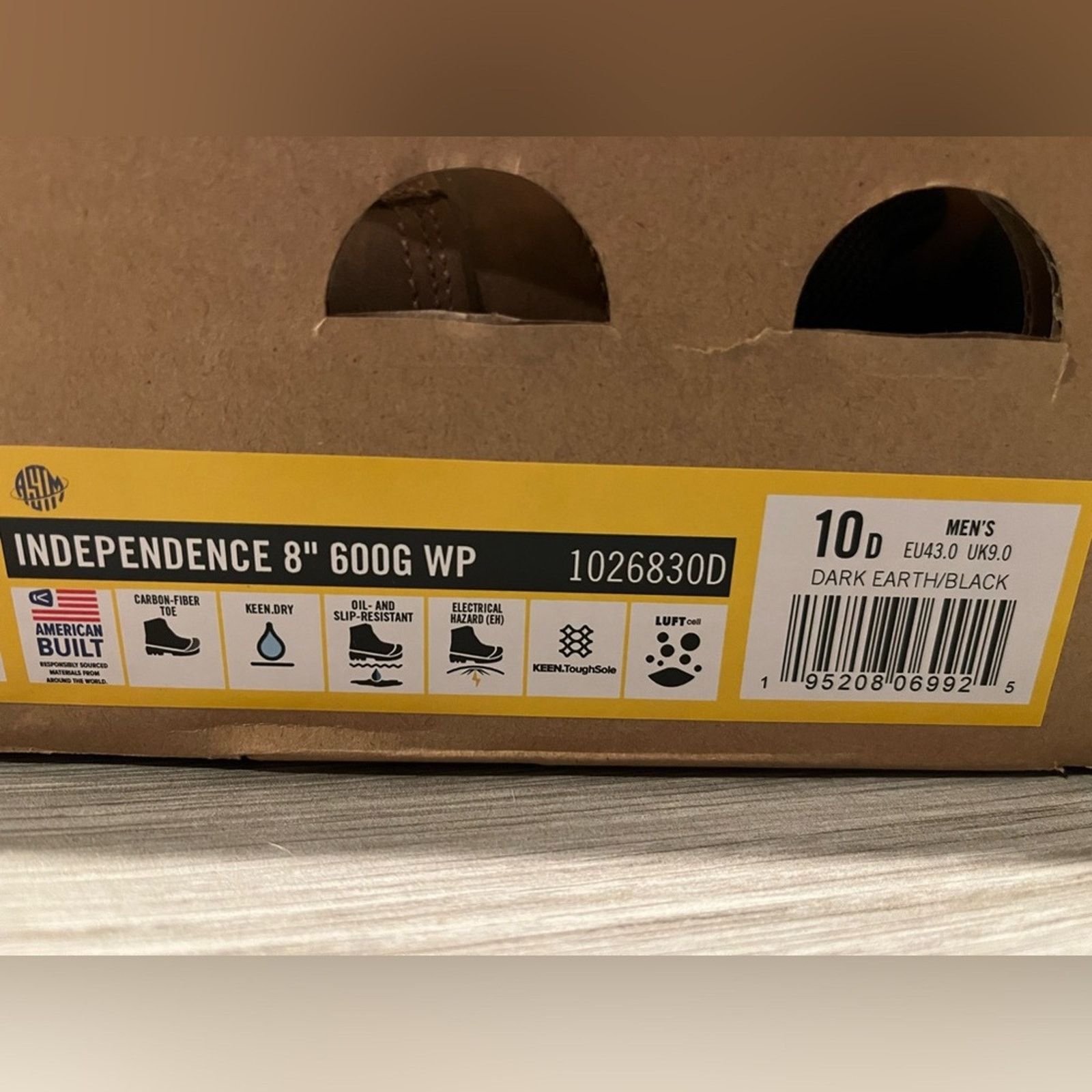 KEEN KEEN Utility Independence 8" 600G Work Boots Men 10D Size US 10 / EU 43 - 10 Thumbnail