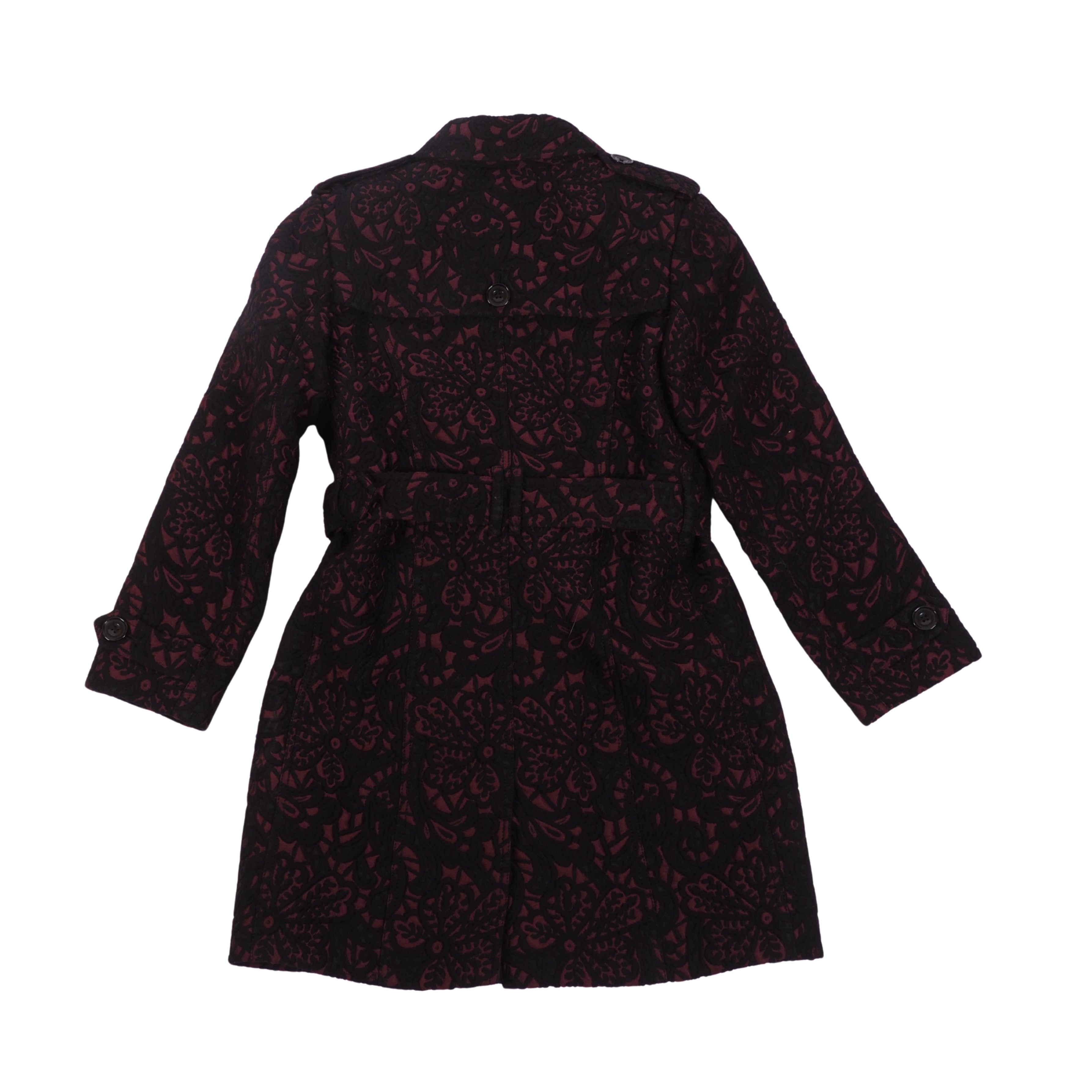 Burberry Burberry Children Girls Trench Coat Floral 8Y / 128cm Size XXS / US 00 / IT 34 - 2 Thumbnail