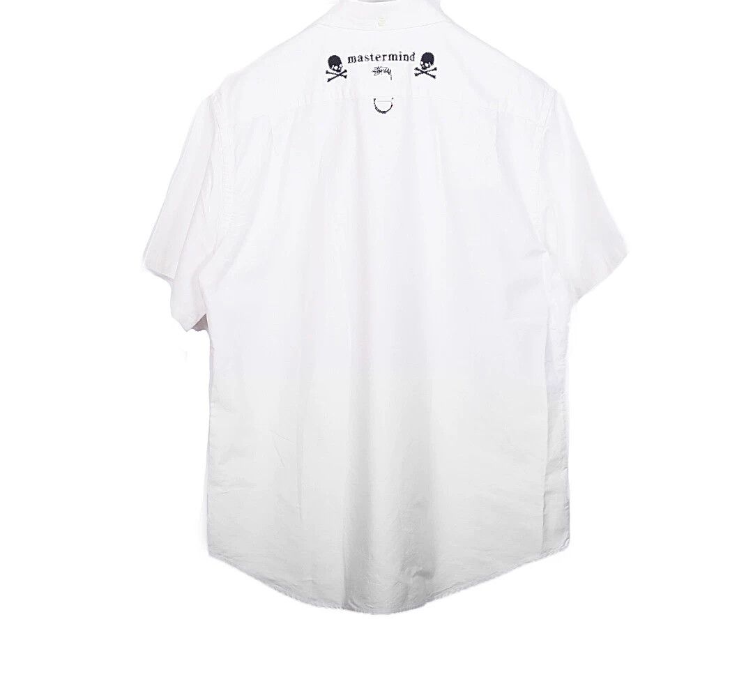 Mastermind Japan mmj x Stussy short-sleeve shirt white print XL new Size US XL / EU 56 / 4 - 2 Thumbnail