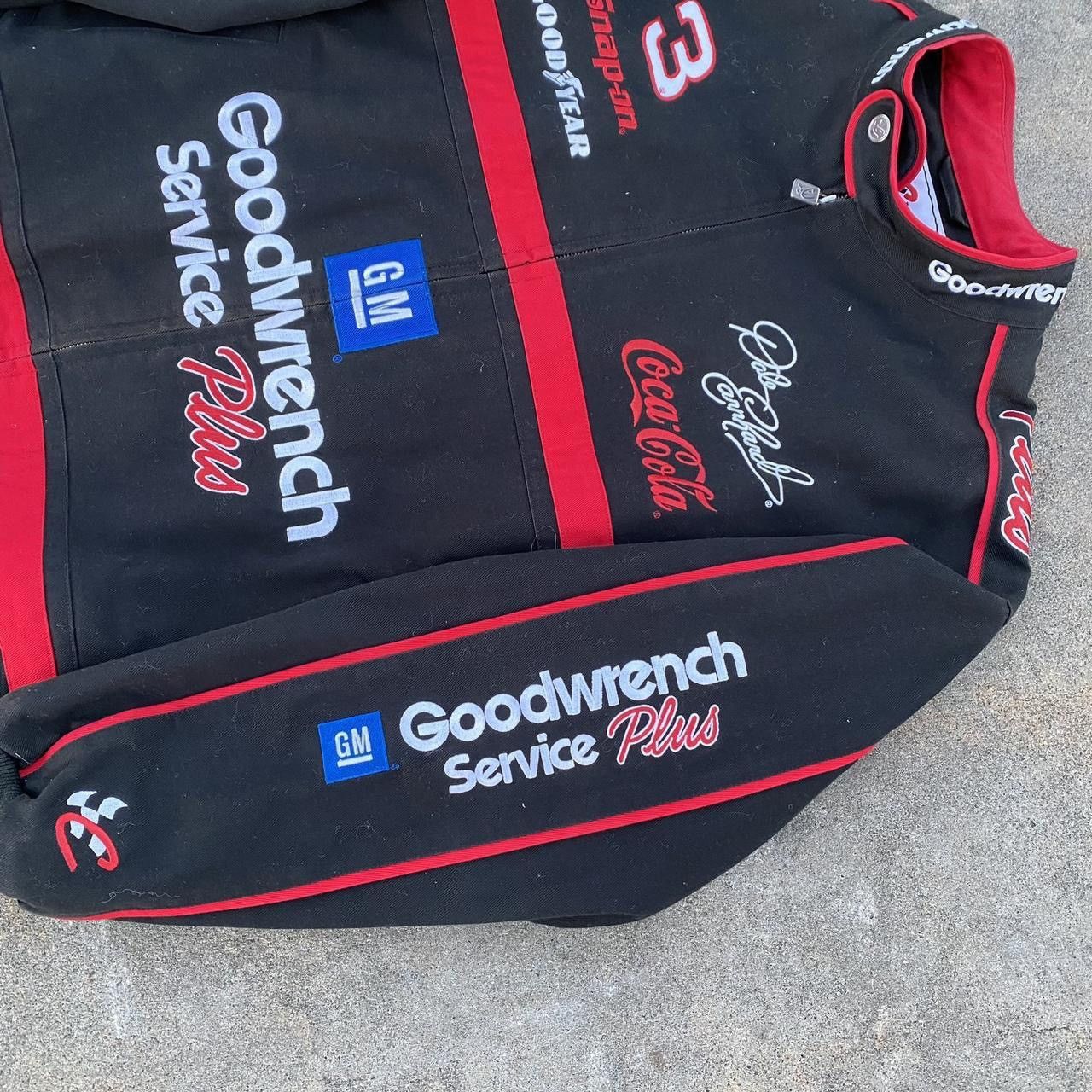 Chase Authentics Vintage Dale Earnhardt Goodwrench Tire nascar jacket Size US L / EU 52-54 / 3 - 8 Thumbnail