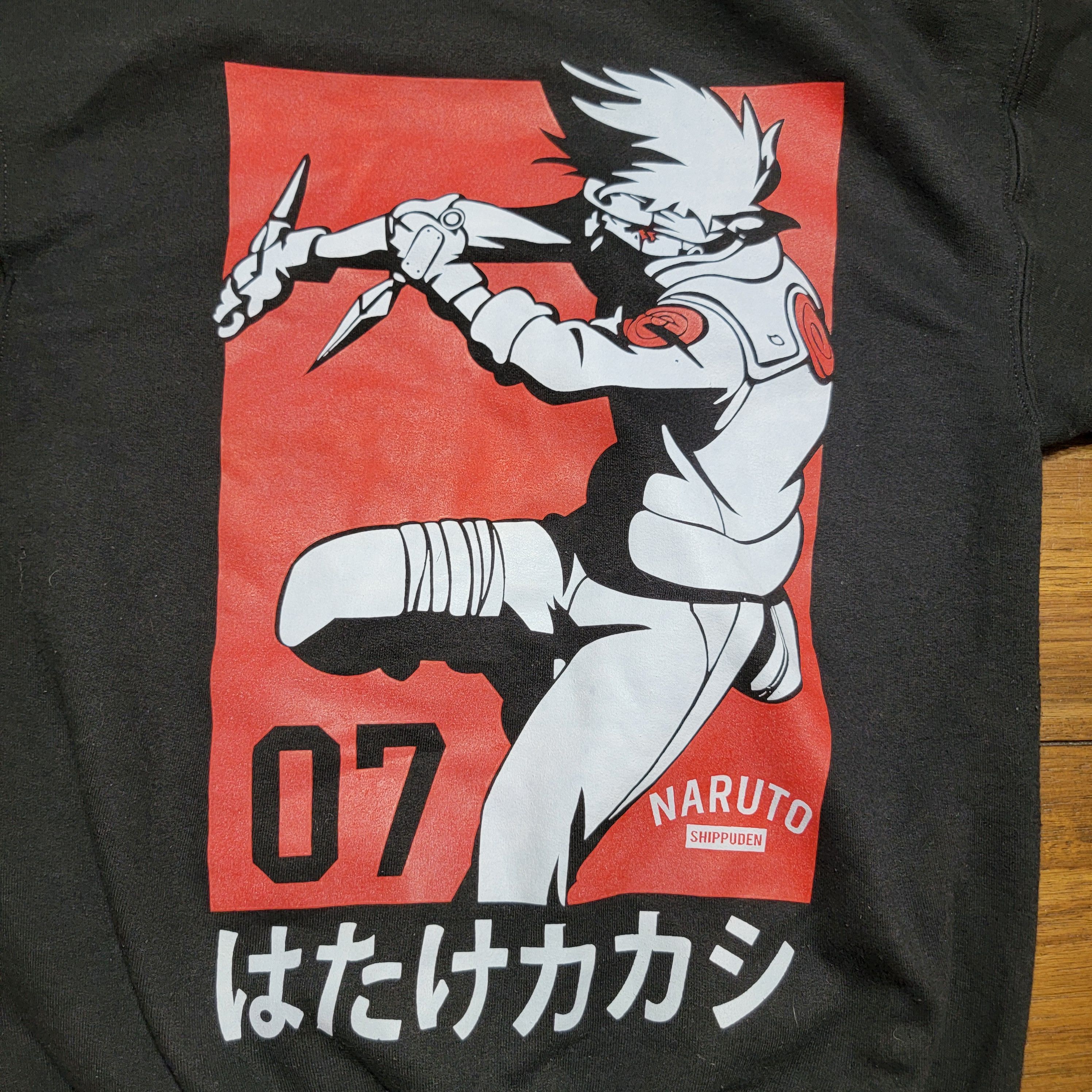 Gildan Naruto Shippuden LS Black Gildan Hoodie - Size Small Size US S / EU 44-46 / 1 - 4 Thumbnail