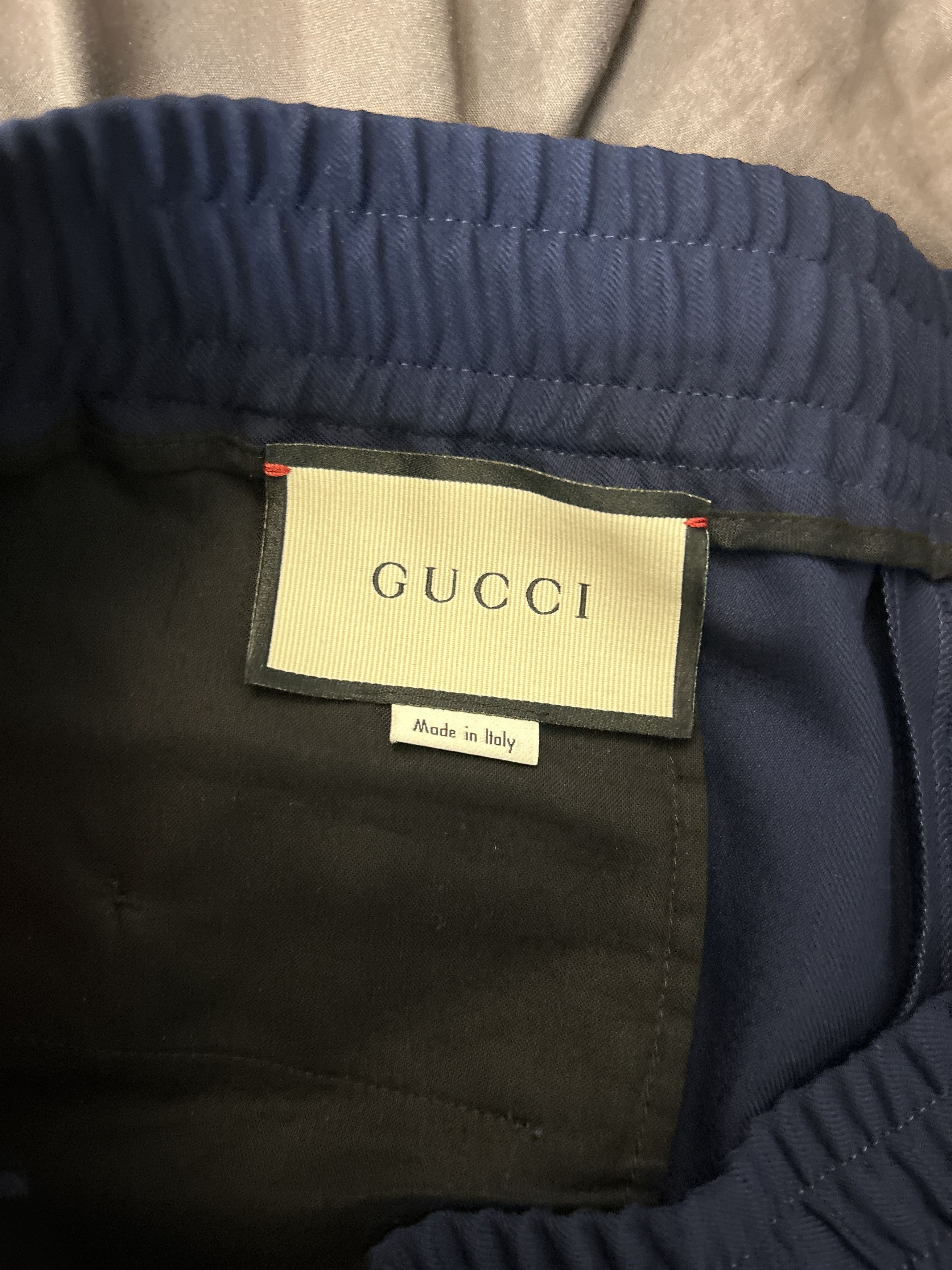 Gucci GUCCI Side Striped Trouser Navy Size US 30 / EU 46 - 7 Thumbnail