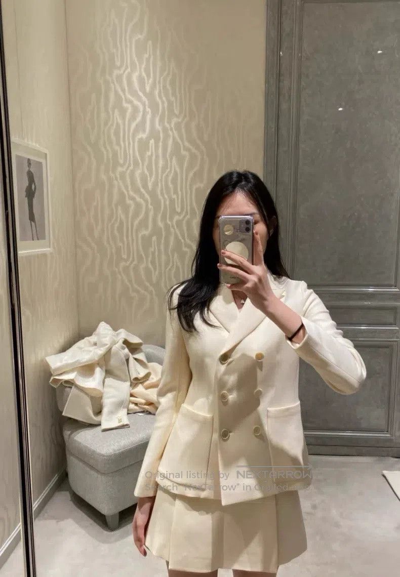 Dior Dior White suit jacket Size XS / US 0-2 / IT 36-38 - 6 Thumbnail