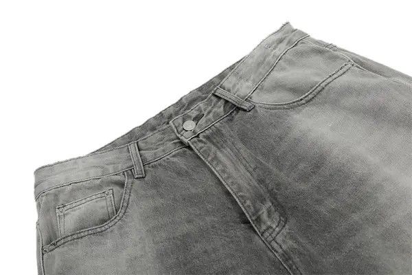 VIBE Heavy washed punk distressed gradient jeans Size US 32 / EU 48 - 4 Thumbnail