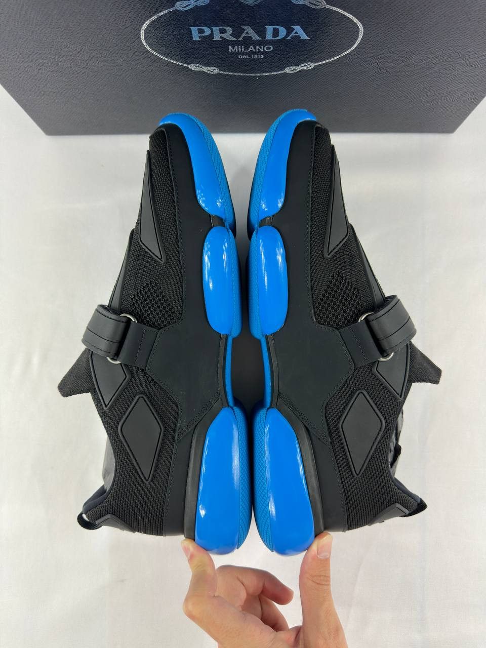 Prada Prada Cloudbust 'Black Blue' Sneakers Size US 8.5 / EU 41-42 - 10 Thumbnail