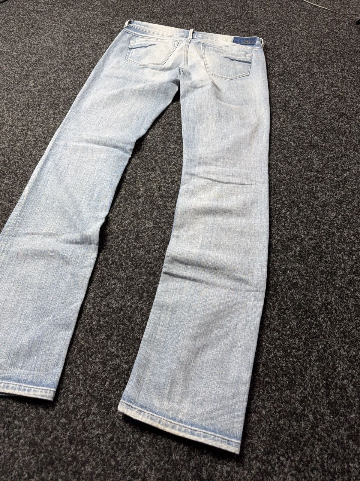 Diesel Luxury 00s Diesel Lowette Y2K Light Wash Slim Straight Jeans Size 30" / US 8 / IT 44 - 13 Thumbnail