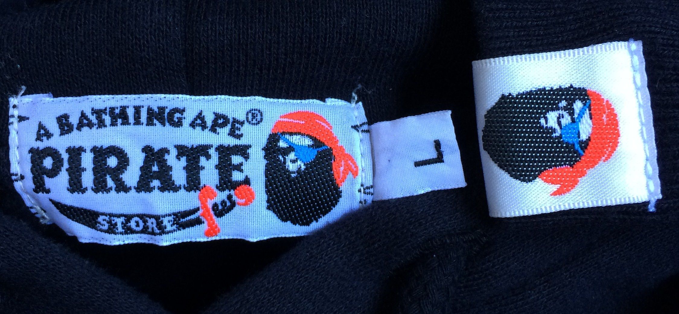 Bape Bape Pirate Store Exclusive Baby Milo Logo Hoodie Size US L / EU 52-54 / 3 - 3 Thumbnail