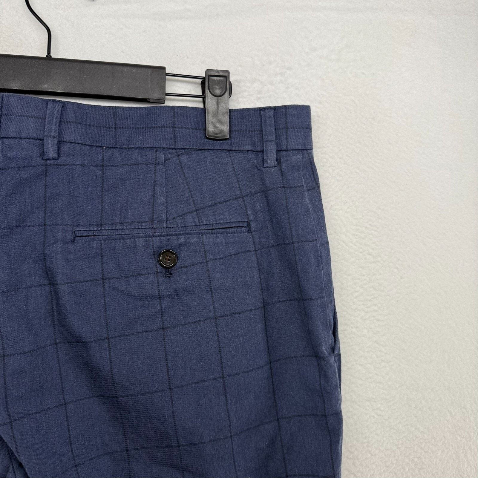 J.Crew J Crew Pants Men's Fits 35x28 Blue Chino Khaki Trousers Size US 35 - 2 Thumbnail