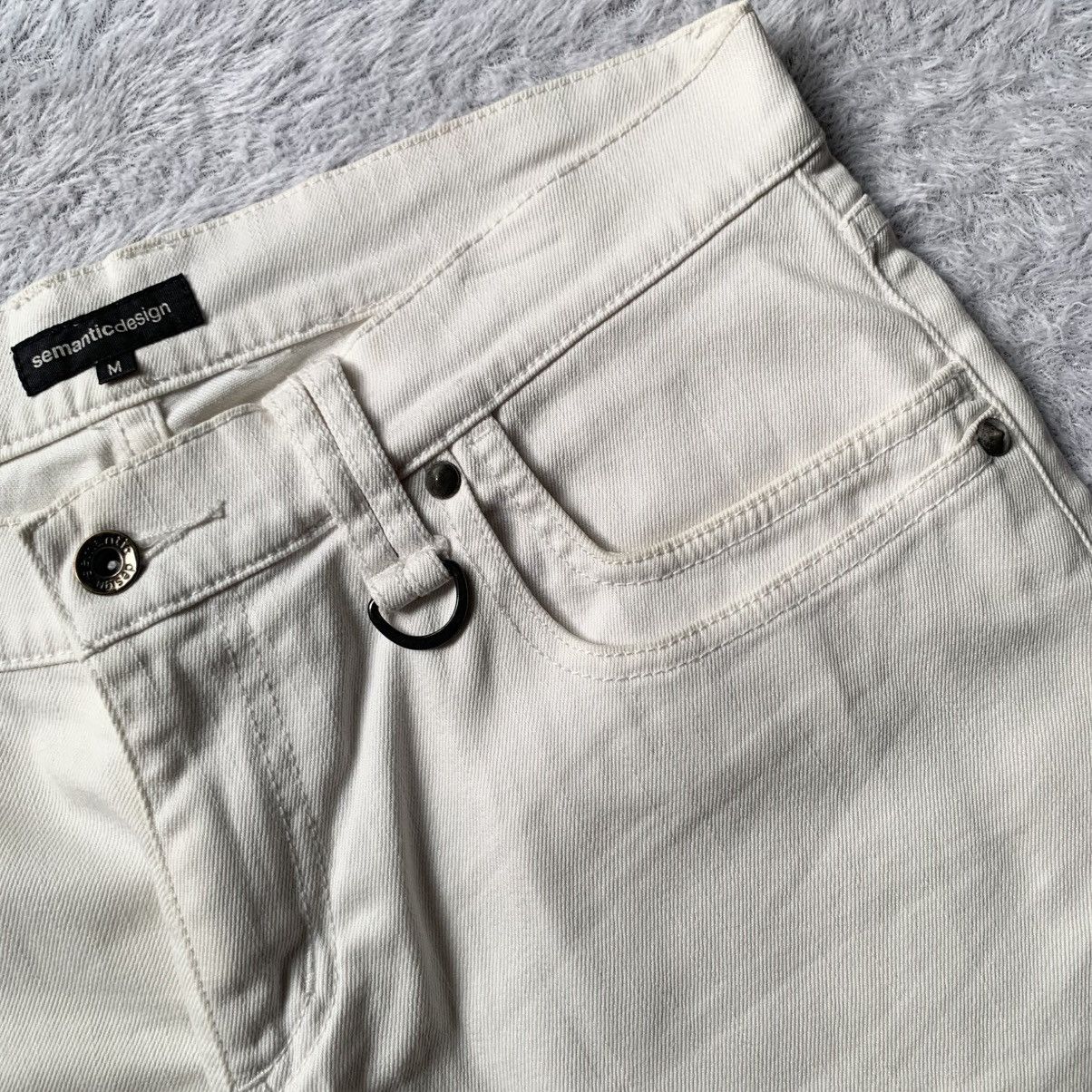 semanticdesign Japanese brand semantic design curved denim pants Size US 32 / EU 48 - 5 Thumbnail