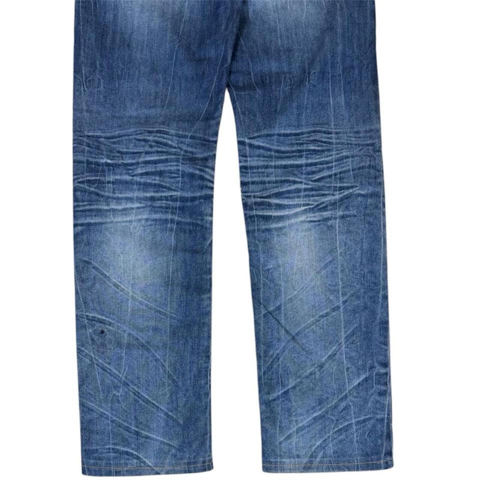 True Religion Japanese Vintage Big Train Osaka coolmax denim jeans Size US 32 / EU 48 - 6 Thumbnail