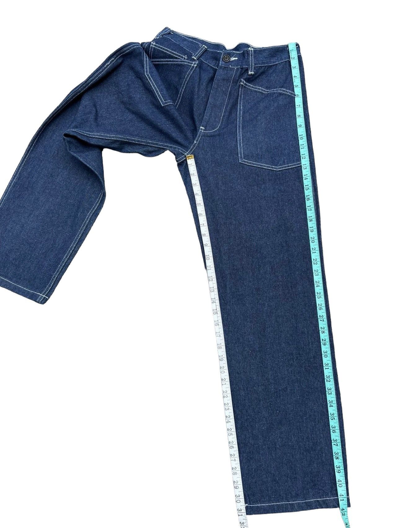 Sugar Cane YMCL KY.MFG WWII Us Military Denim Fatigue Pant Reproduction Size US 31 - 5 Thumbnail