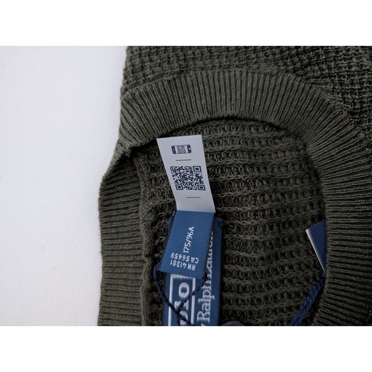 Polo Ralph Lauren o1rshd1 CC20 Cotton Cashmere Sweater in Green Size US M / EU 48-50 / 2 - 12 Thumbnail