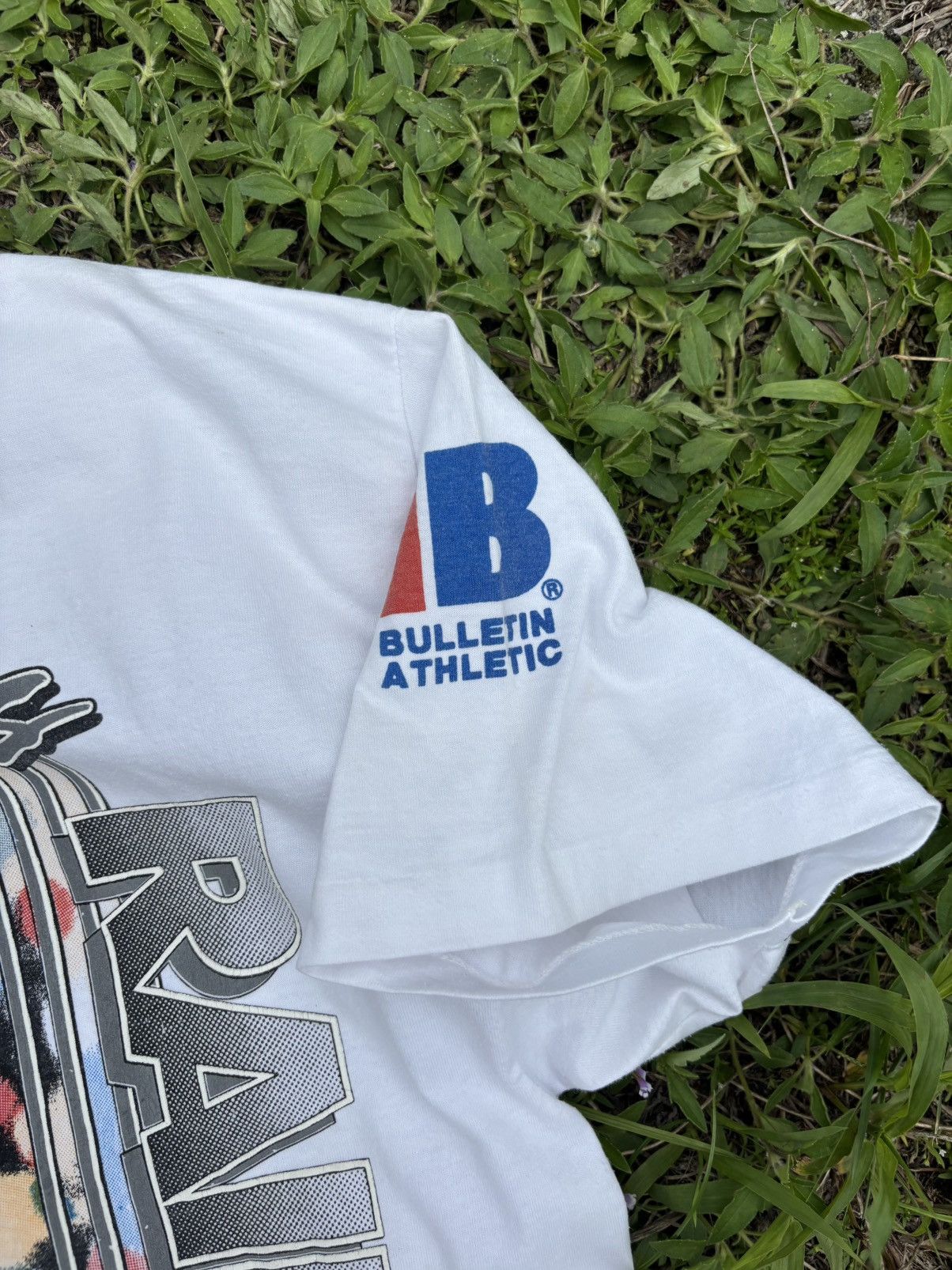 NFL Vintage Los Angeles Raiders Bulletin Tshirt All Over Print Size US XL / EU 56 / 4 - 8 Thumbnail