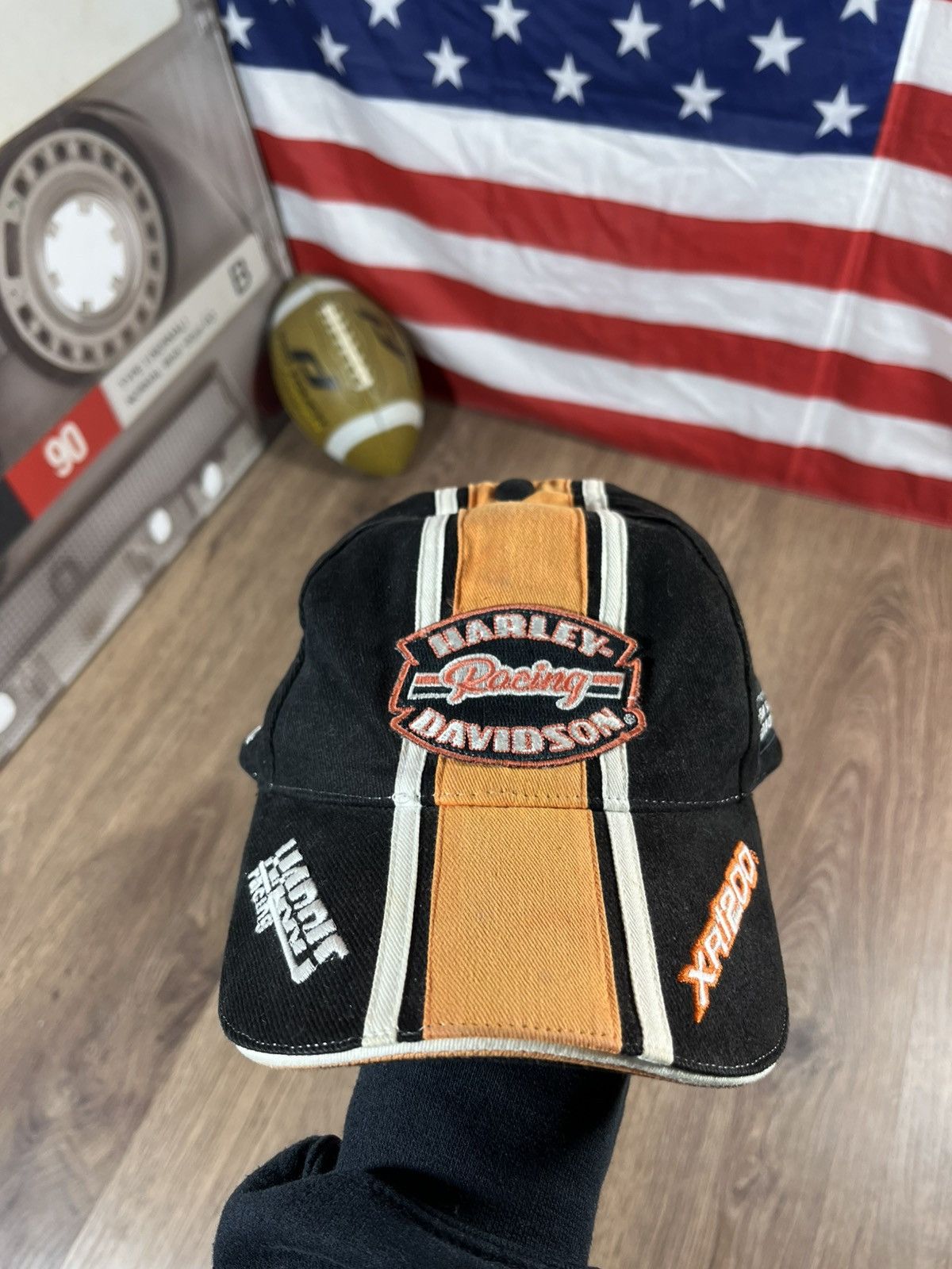 Harley Davidson Harley Davidson Motorcycles Racing Cap Size ONE SIZE - 1 Thumbnail