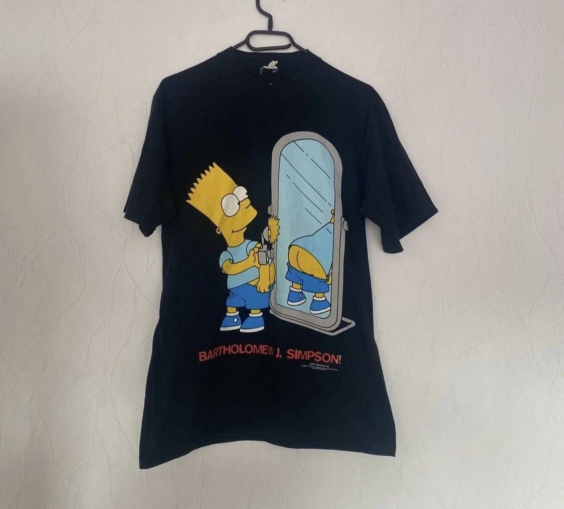 Cartoon Network Y2K VTG 1997 Simpsons Rare Printed T Shirt Bart Ass Tee Hype Size US S / EU 44-46 / 1 - 1 Thumbnail
