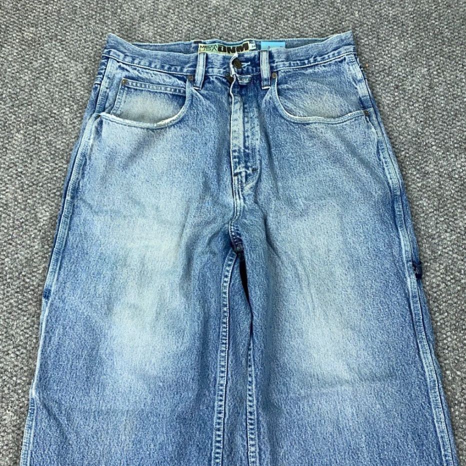 Vintage VINTAGE Mecca Mens Jeans 34x32 Denim Distressed Baggy Grunge 90s Retro Skateboard Size US 32 / EU 48 - 2 Thumbnail