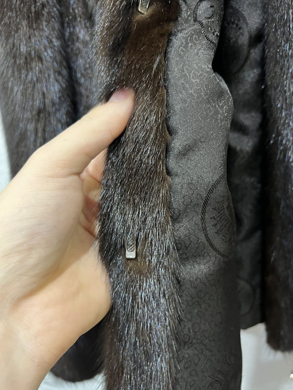 Other Womens Mink Fur Jacket Auto Size M / US 6-8 / IT 42-44 - 6 Thumbnail