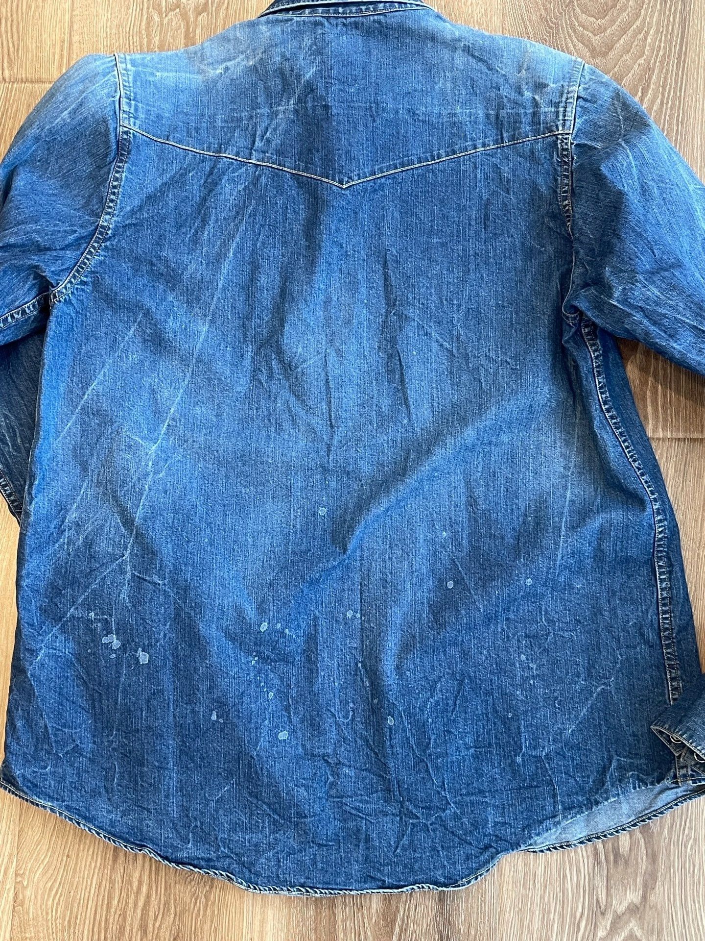 Visvim visvim 19aw Bandito Dry Denim Shirt Size US M / EU 48-50 / 2 - 3 Thumbnail