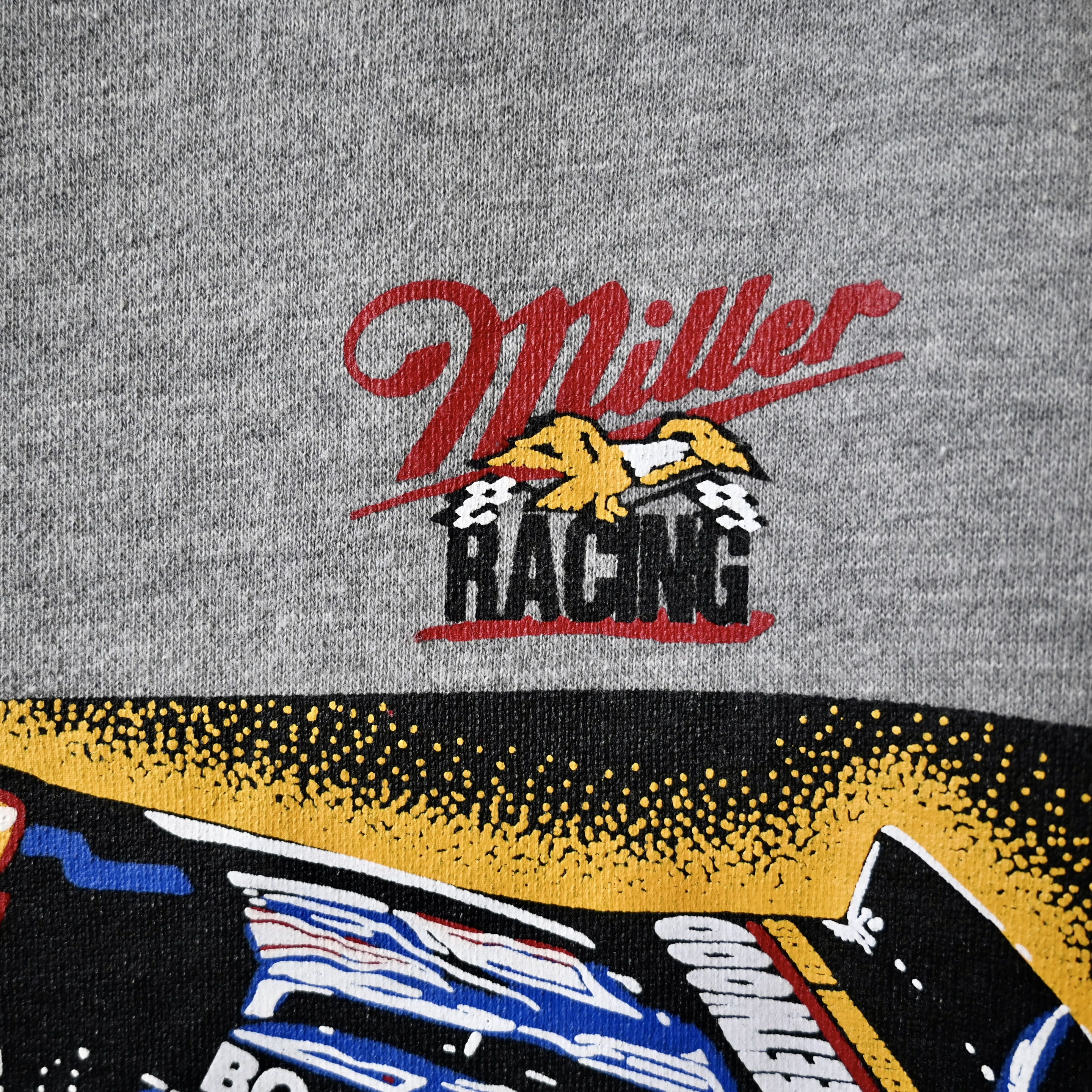 Vintage VTG 1996 Rusty Wallace x miller beer official sweatshirt Size US XL / EU 56 / 4 - 8 Thumbnail