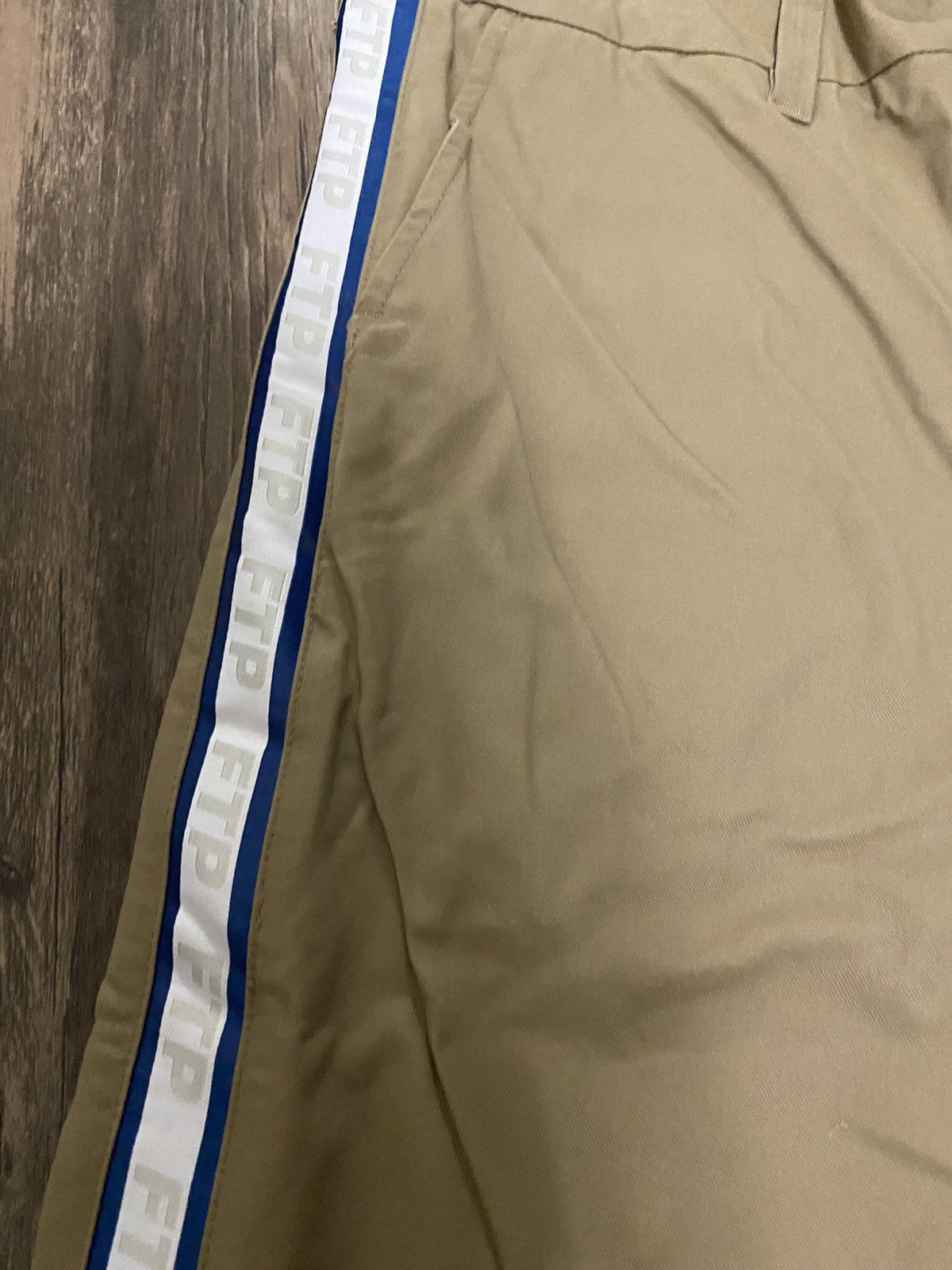 Fuck The Population × Streetwear FTP Logo Tape Work Pant