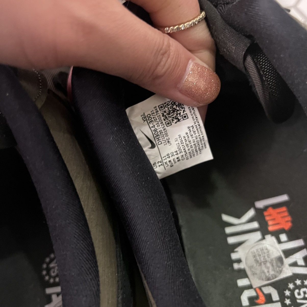 Nike × Undefeated Nike x Undefeated AF1 in army green. Size 12. Size US 12 / EU 45 - 6 Thumbnail