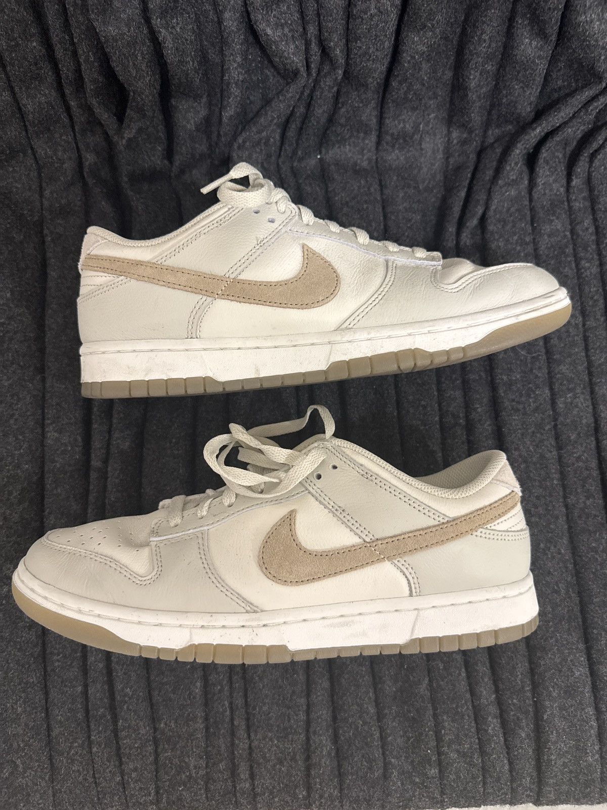 Nike Nike Dunk Low ‘Hemp’ Sail/Gum Size US 9.5 / EU 42-43 - 8 Thumbnail