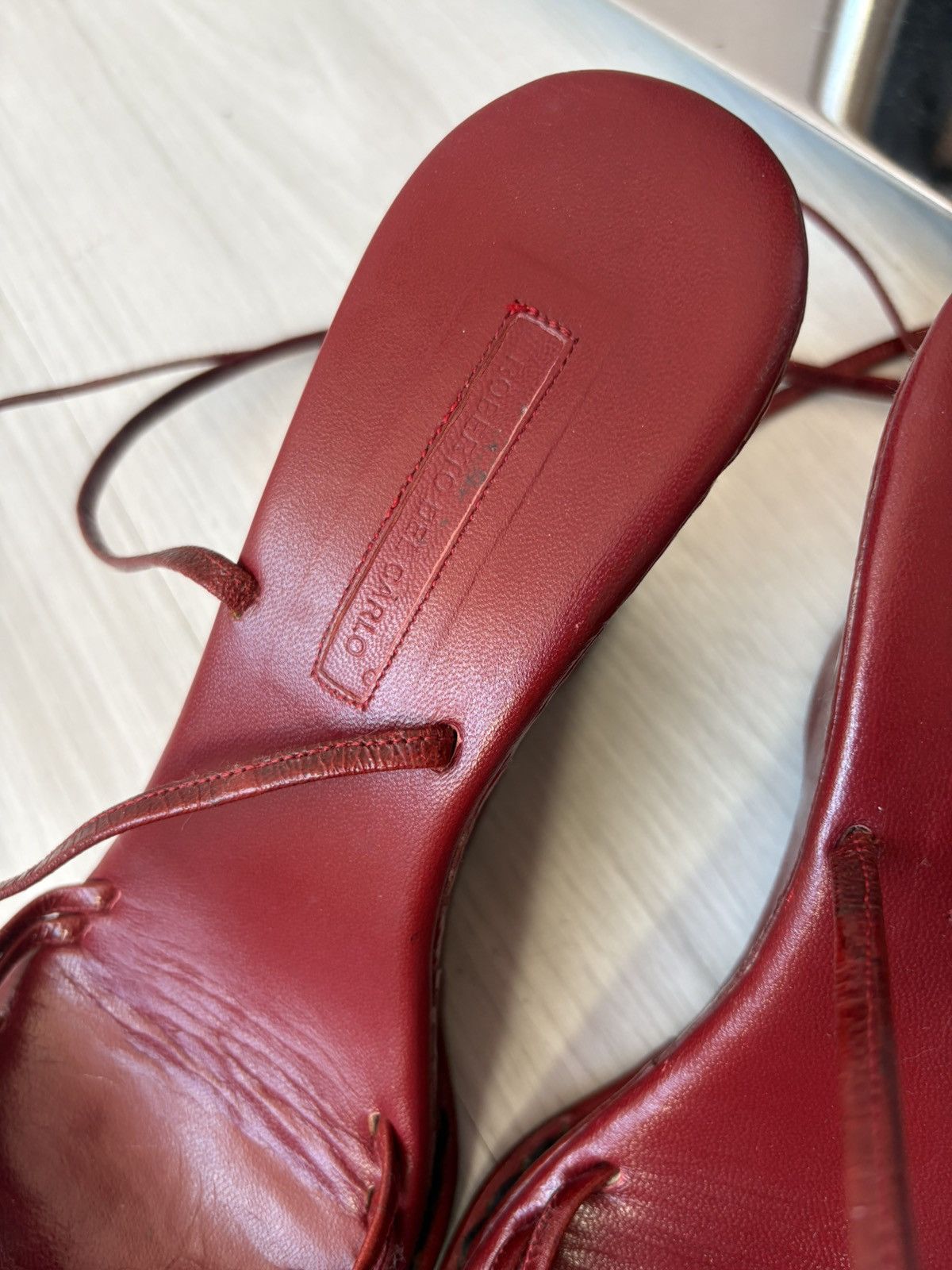 Vintage Roberto Del Carlo heels Size US 8.5 / IT 38.5 - 15 Thumbnail