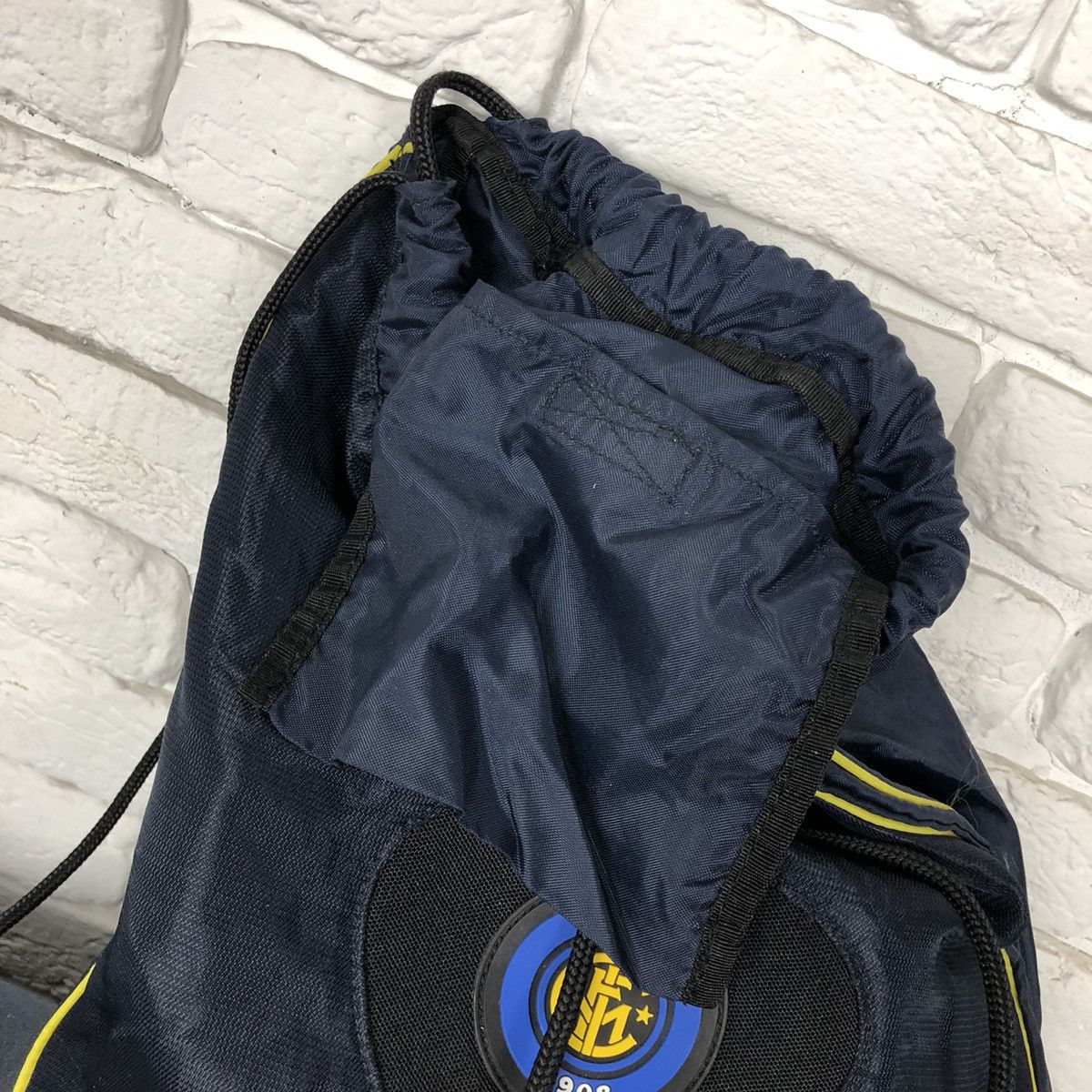 Nike Nike Inter vintage drawstring soccer string bag backpack Size ONE SIZE - 4 Thumbnail