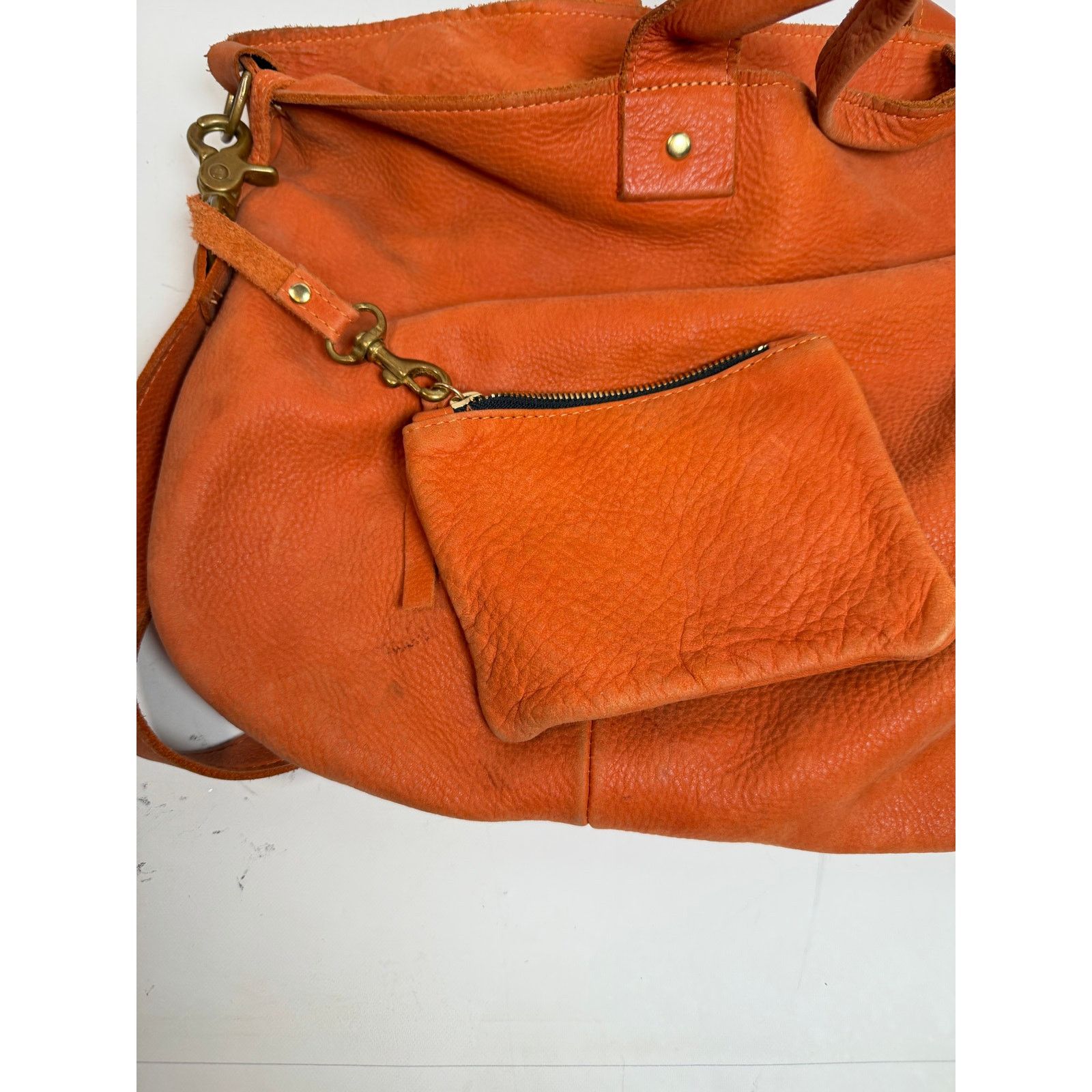Clare V. Clare V Messenger Crossbody Bag Nubuck-Unlined Size ONE SIZE - 11 Thumbnail